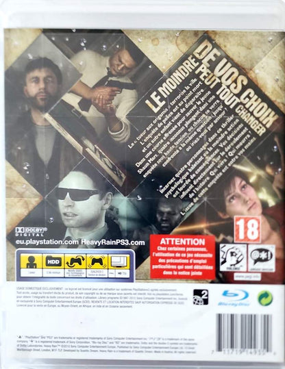 Heavy Rain PS3 – Thriller Interactif | Quantic Dream | Version Française | Bon État