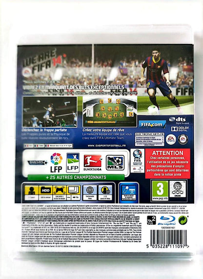 FIFA 14 – PS3 – Juego de fútbol – EA Sports – Messi Ultimate Team – Versión francesa