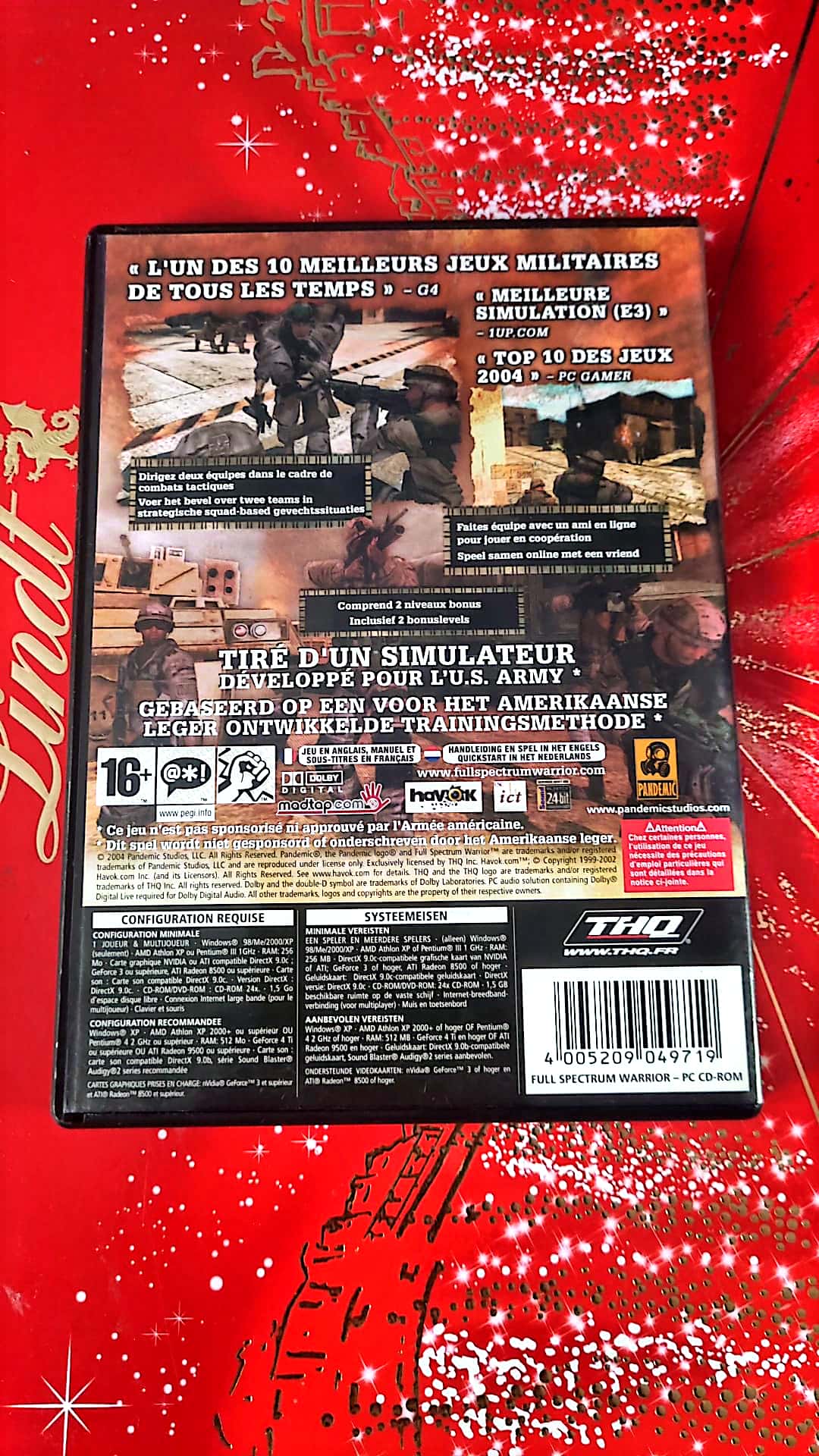 Jeu vidéo PC : full Spectrum Warrior