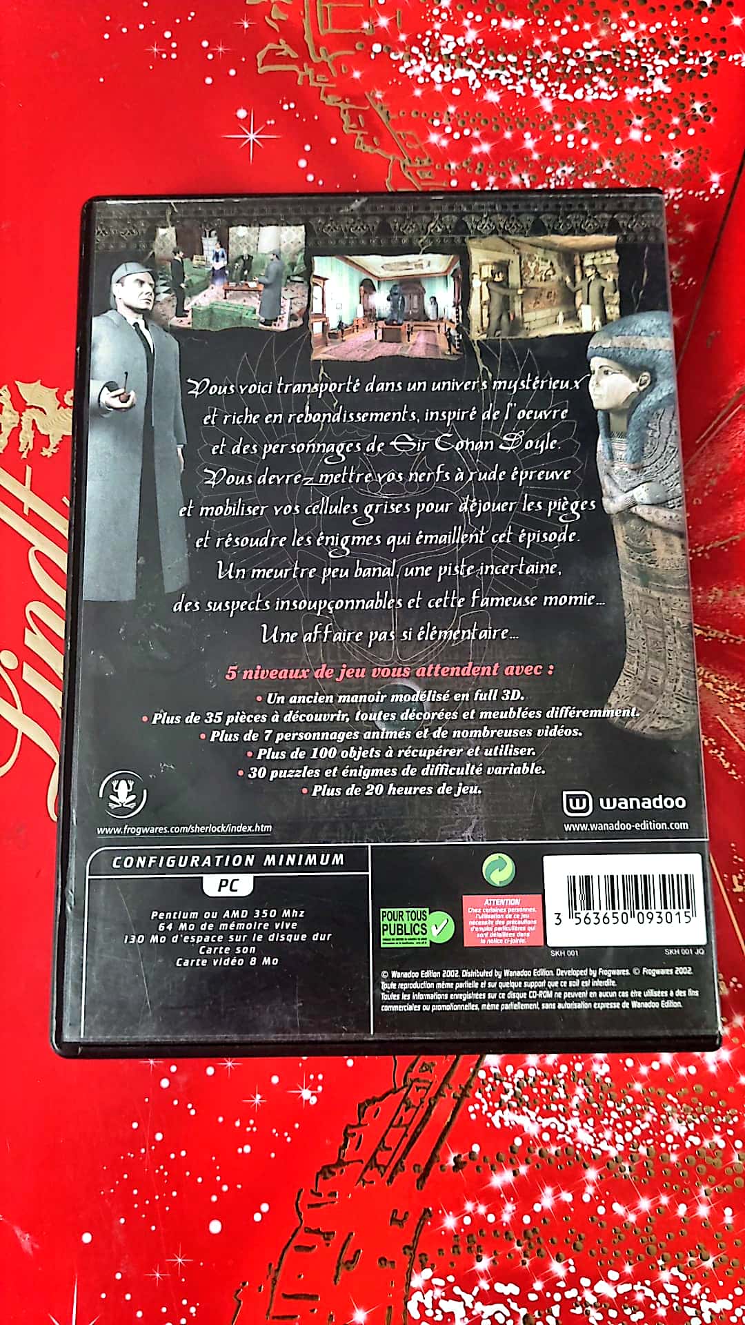 Jeu vidéo PC : Le Mystère de la Momie