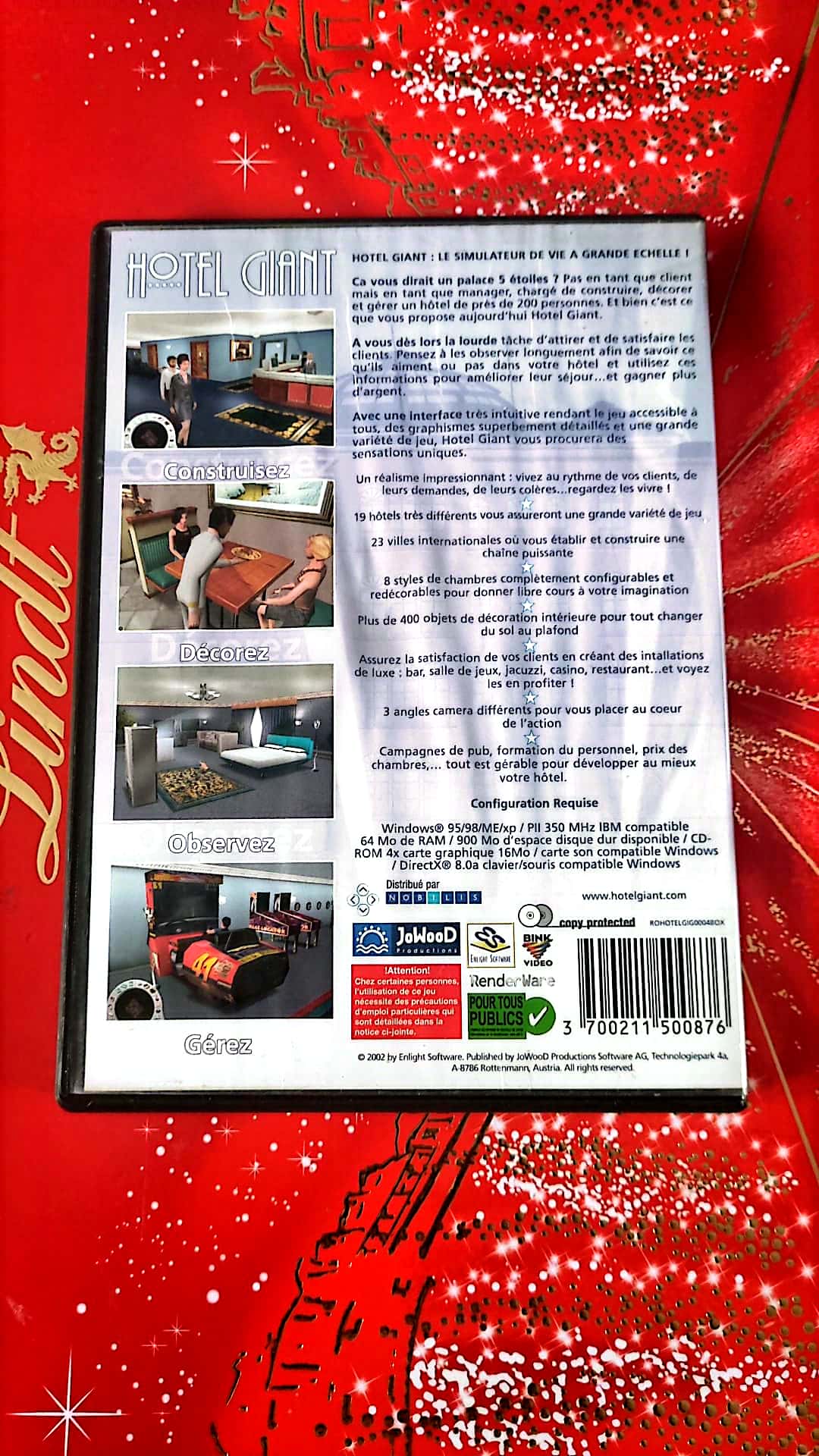Jeu vidéo PC : Hotel Giant