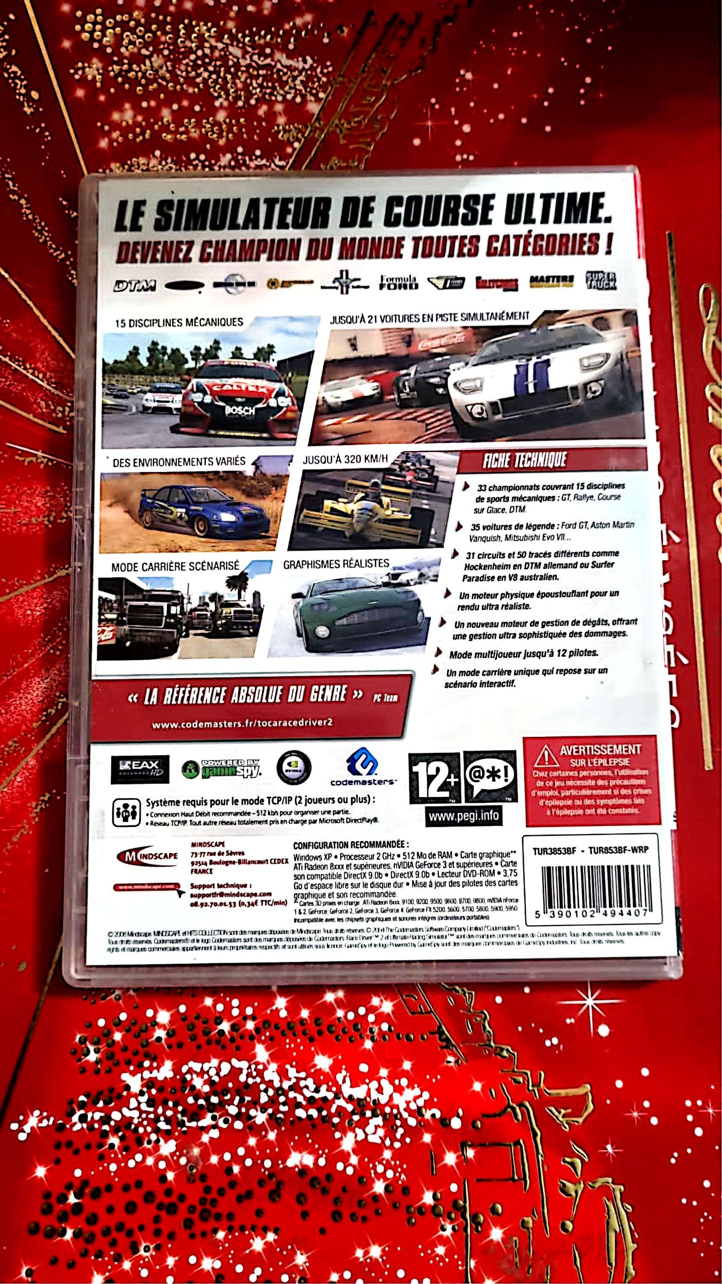 jeu pc toca race driver 2