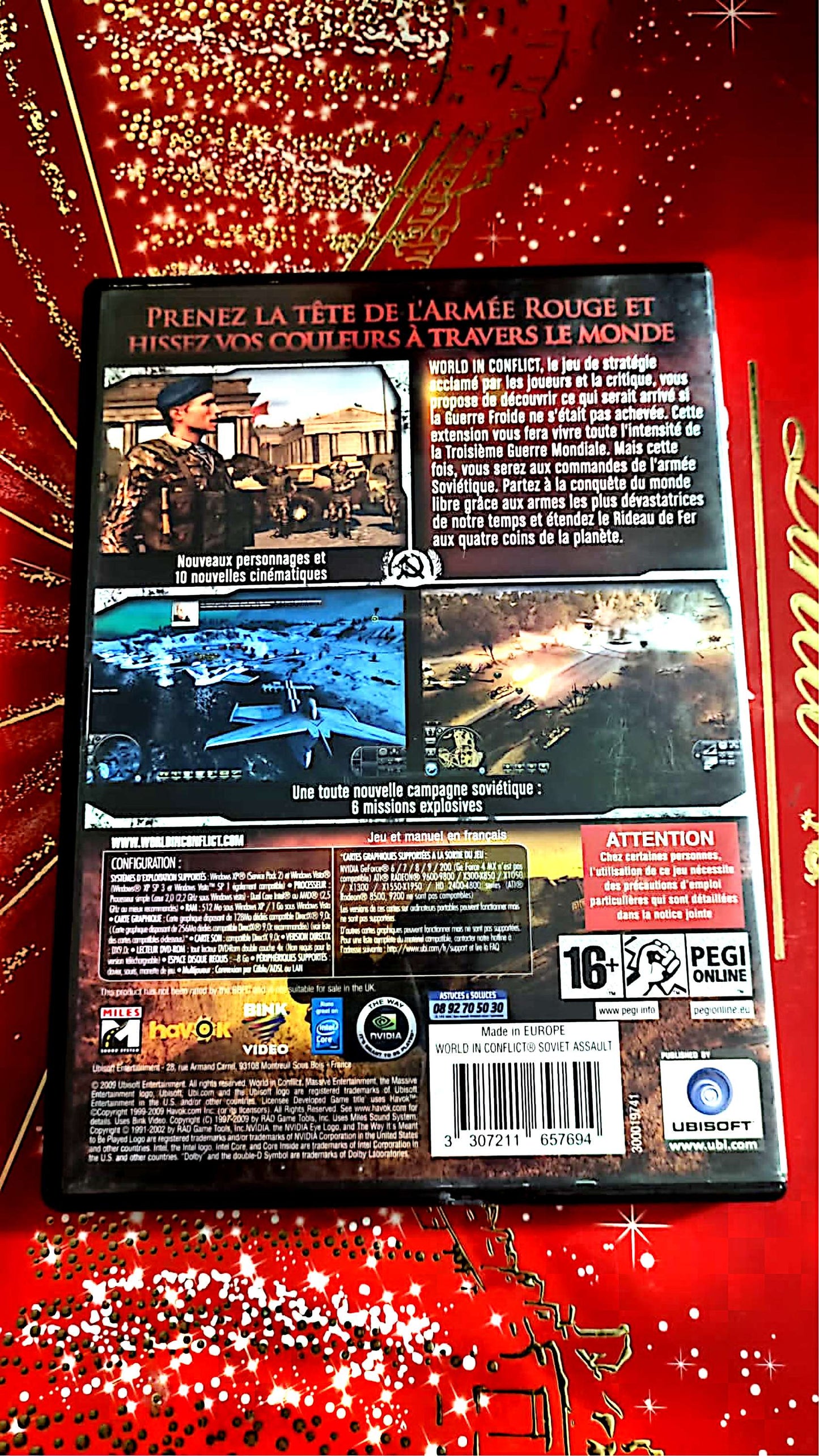 jeu PC world in conflict soviet assault