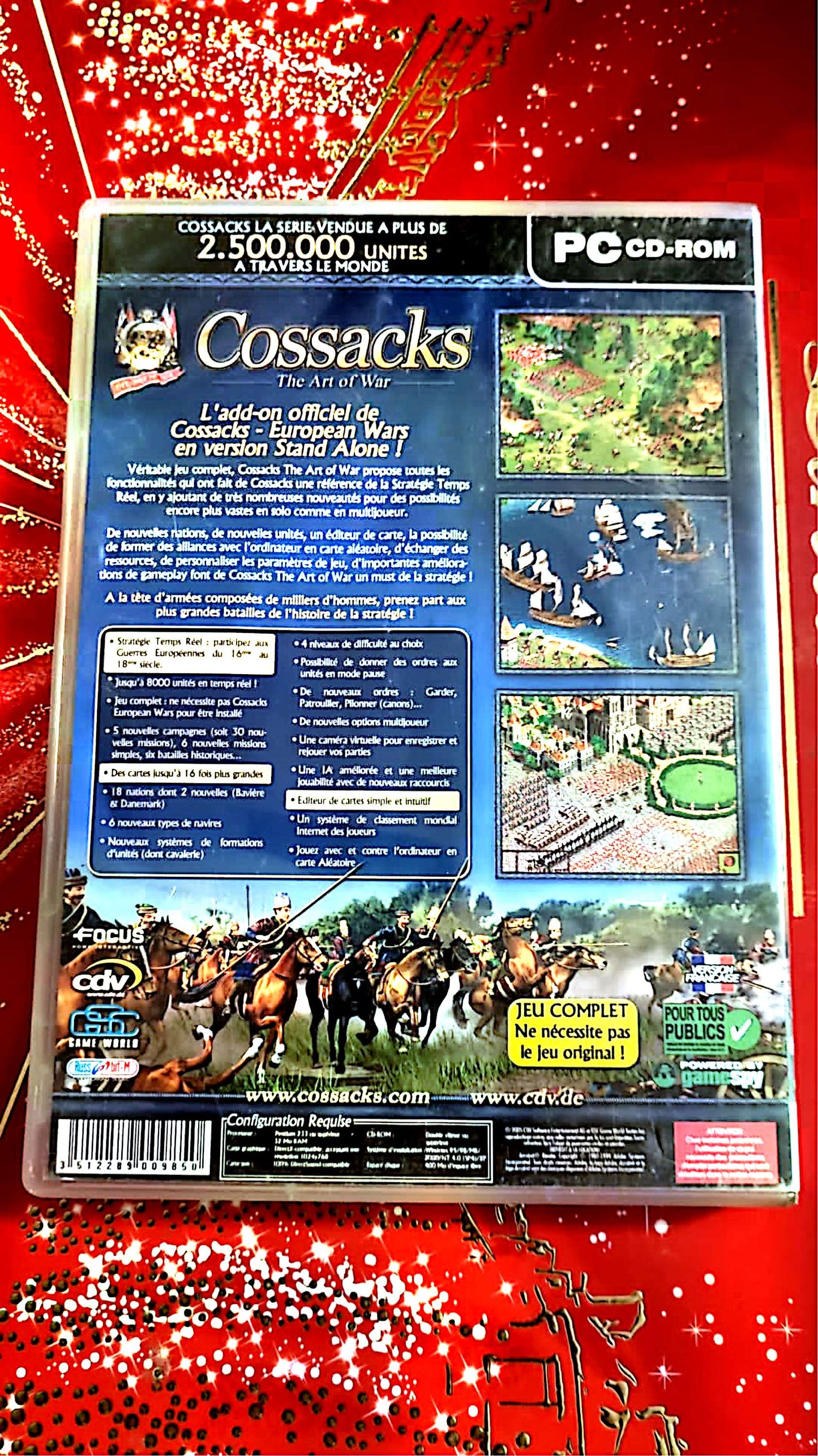 jeu PC cossacks the art of war