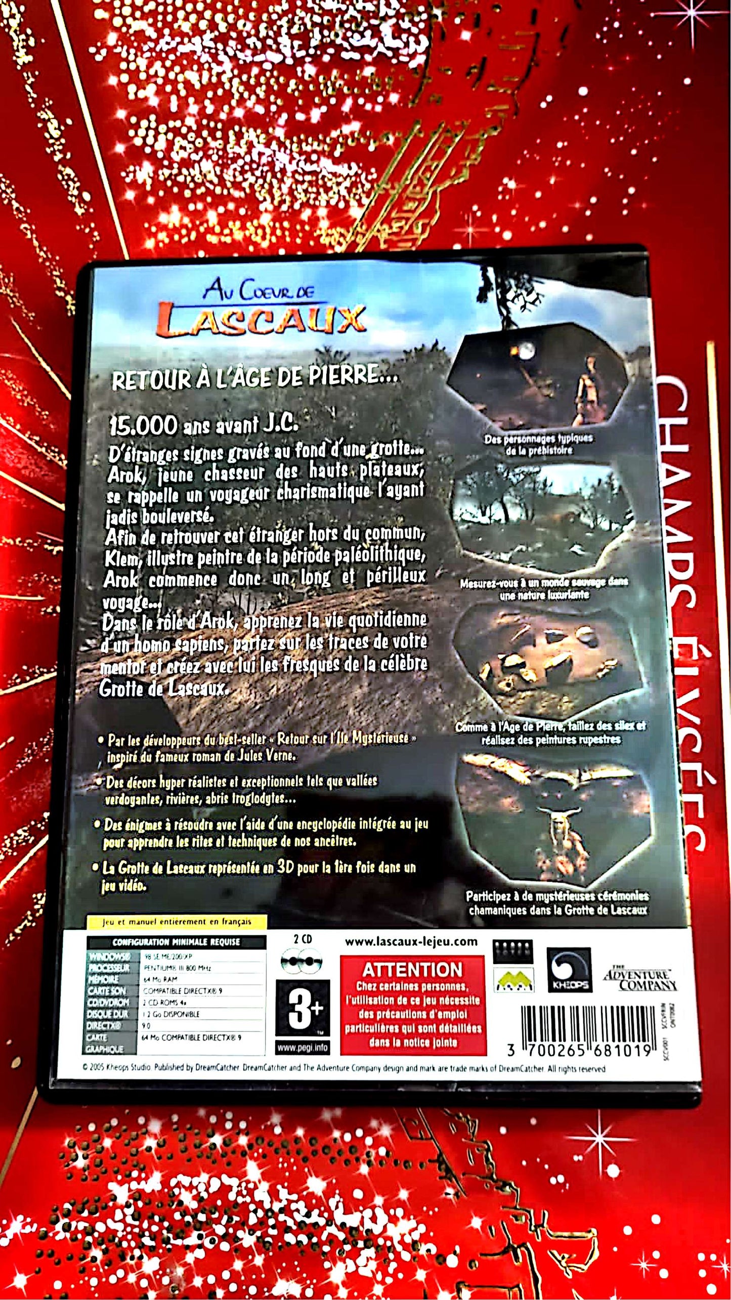 jeu PC au coeur de lascaux