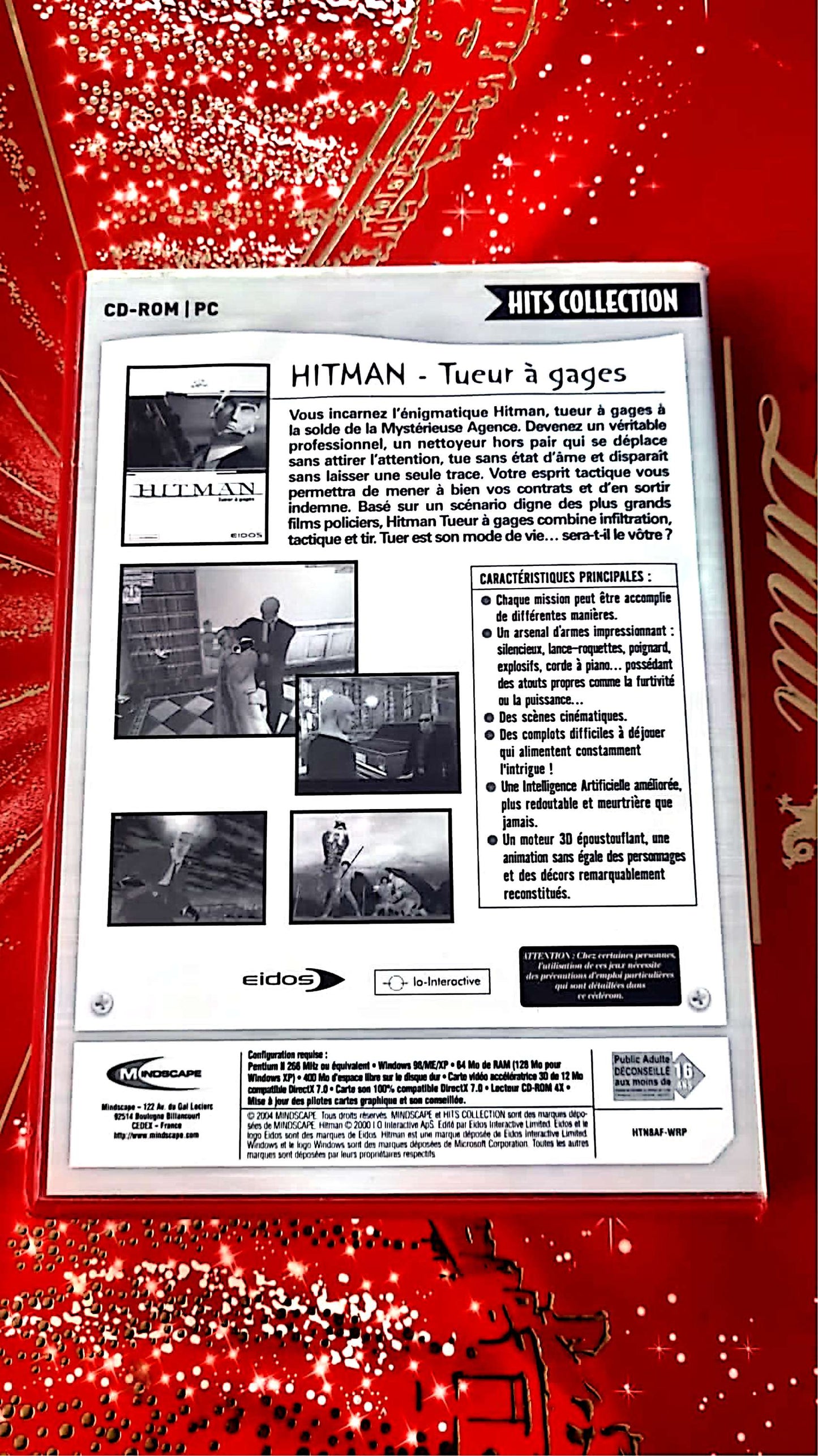 jeu PC hits collection hitman tueur a gage