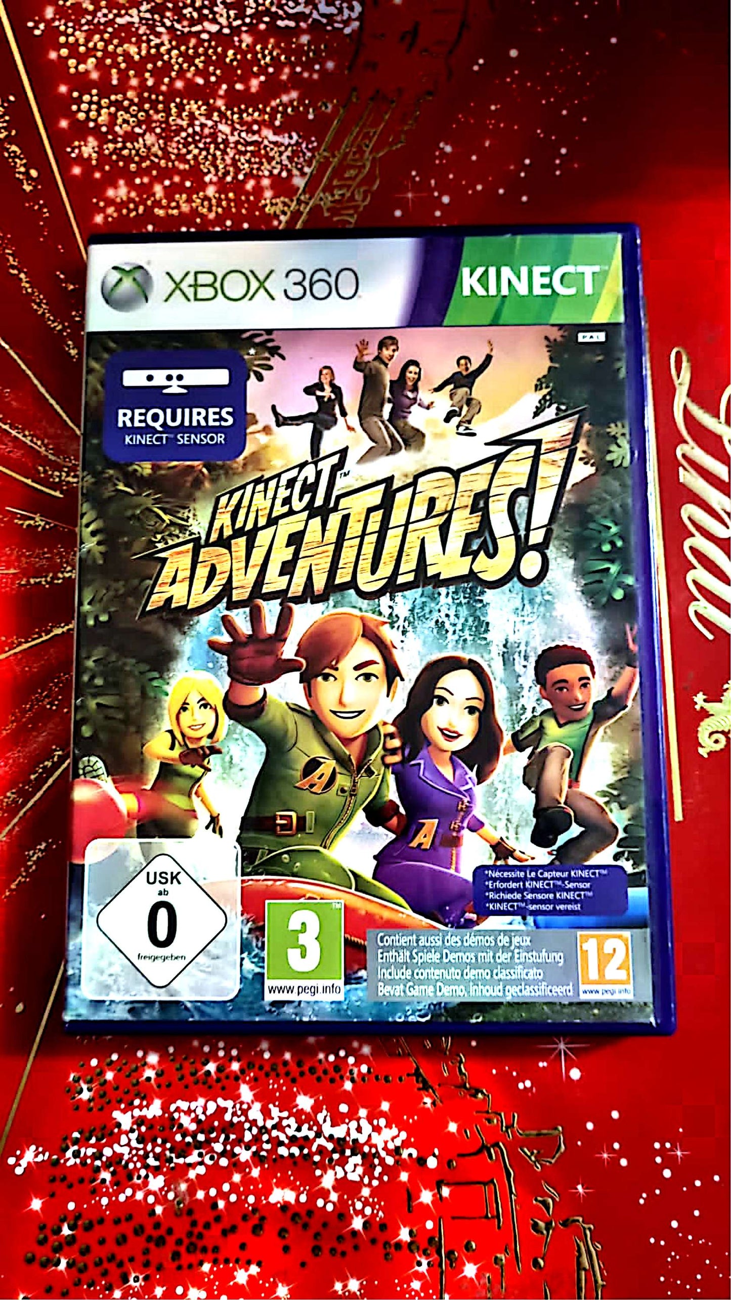 jeu xbox 360 kinect adventures