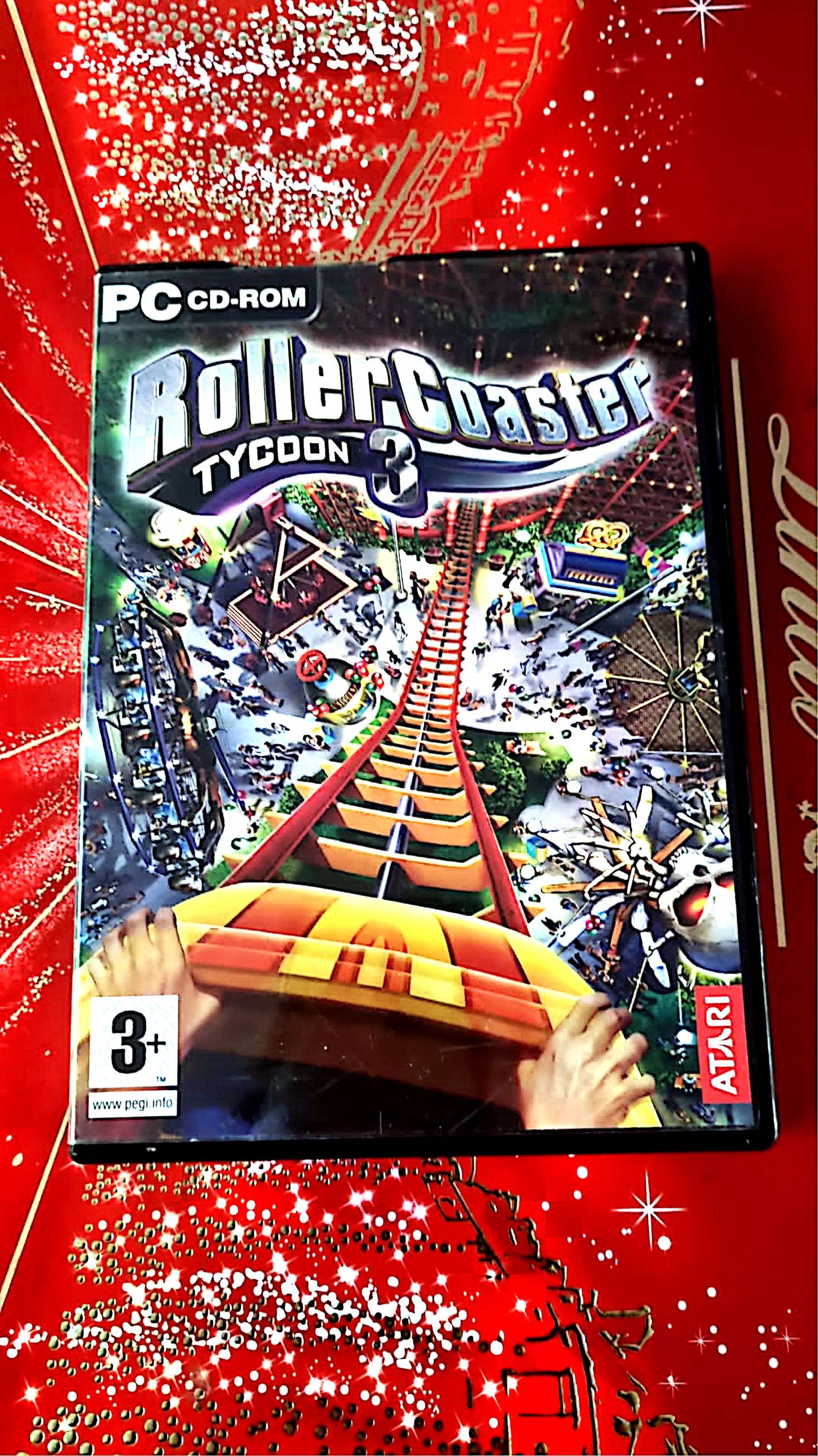 jeu pc roller coaster tycoon 3