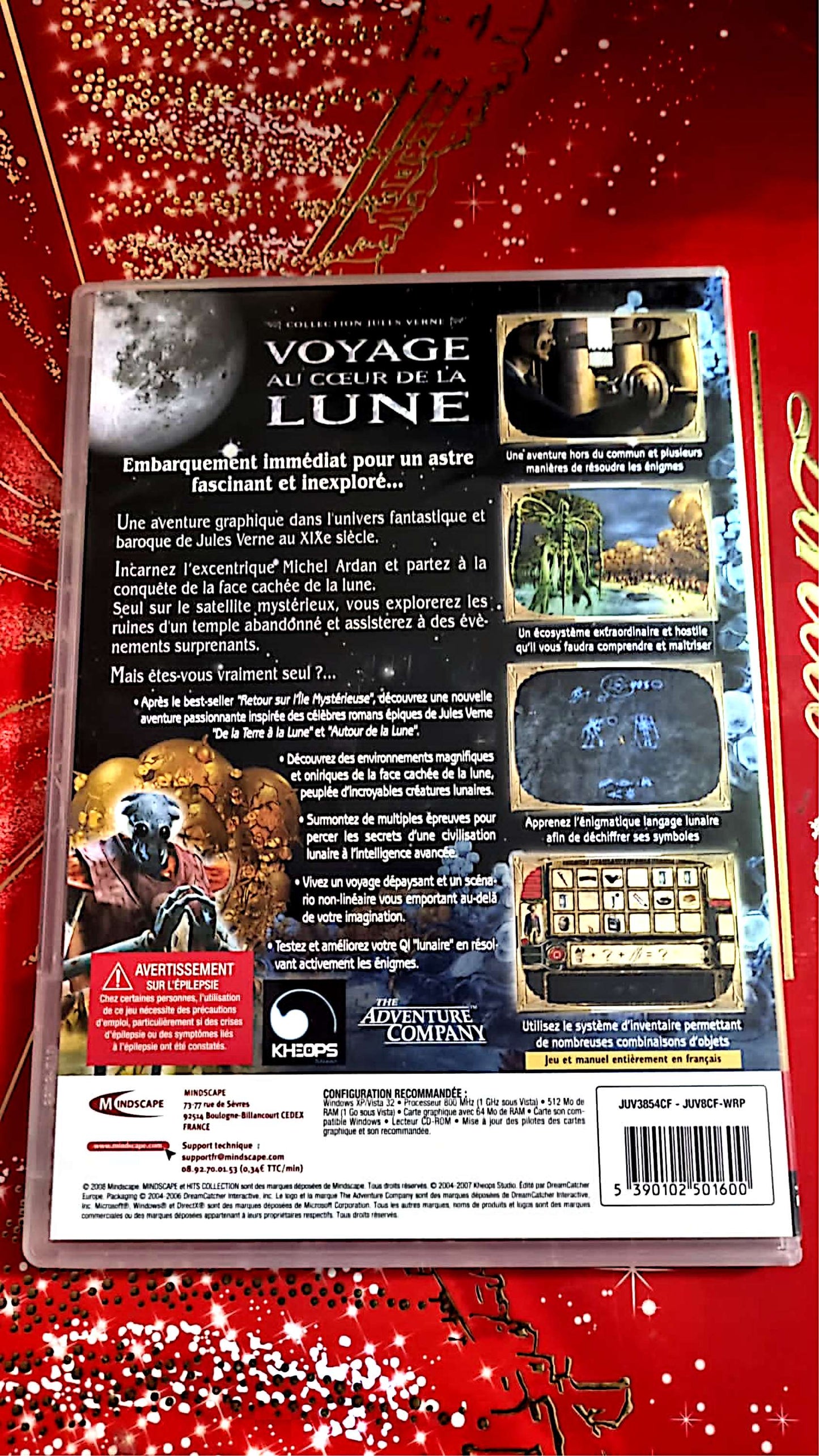 jeu pc collection jules verne voyage au coeur de la lune en par