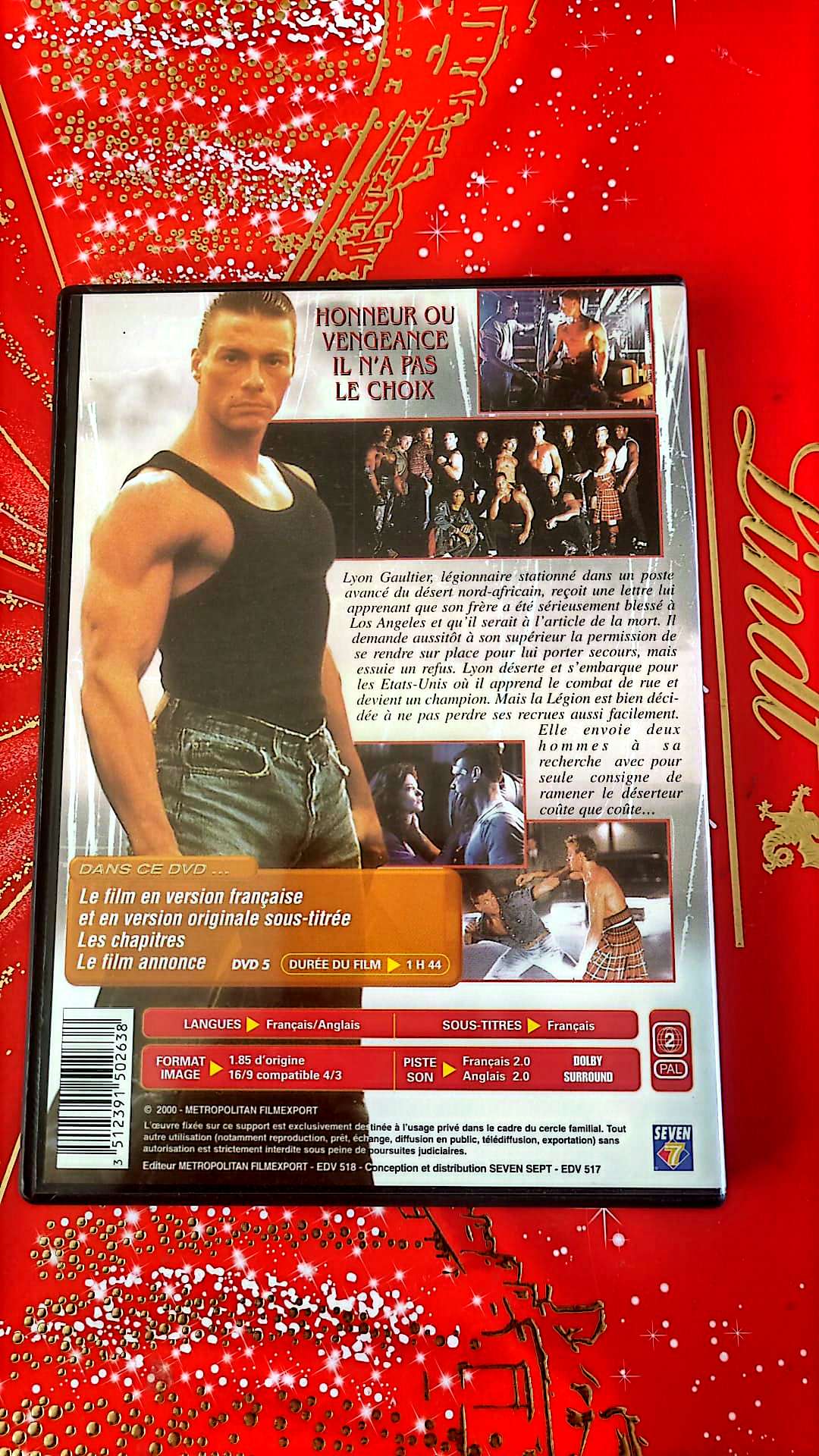 jean claude van damme full contact film complet en francais DVD état Par