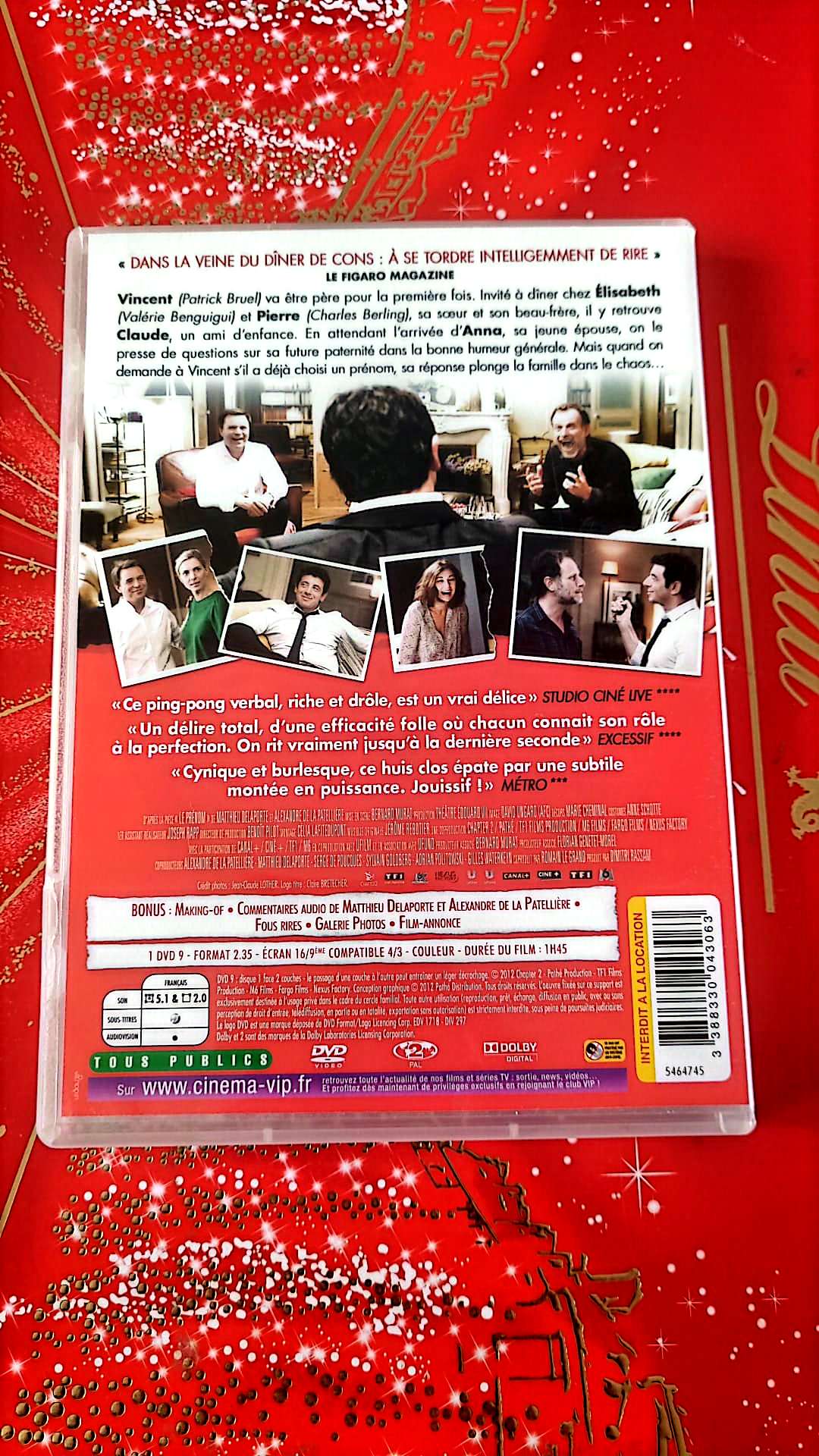 Le prénom DVD état Par