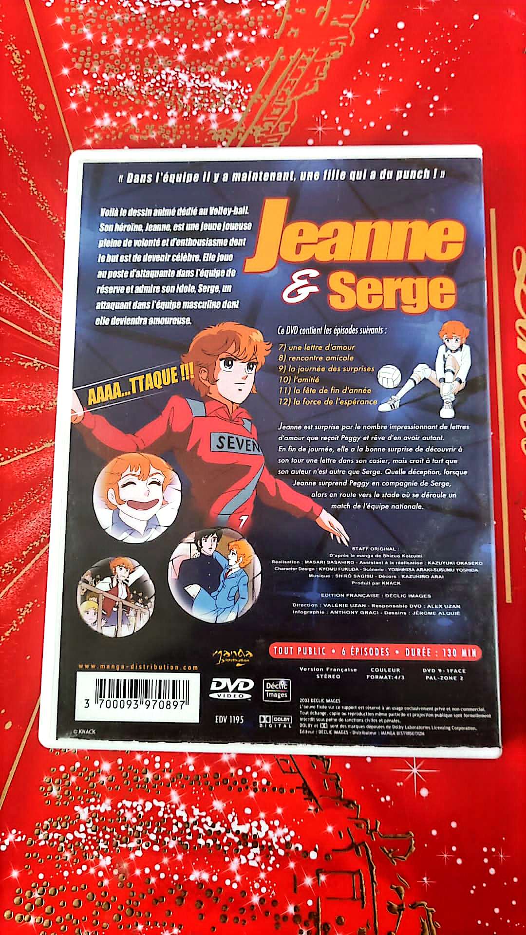 jeanne et serge DVD état Par