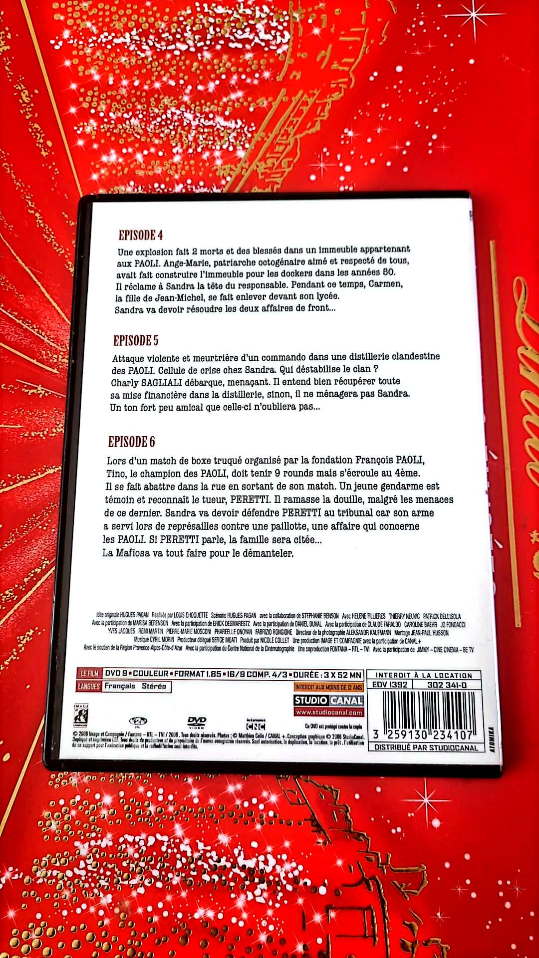 mafiosa le clan saison 1 épisode 4 5 et 6 DVD état Par