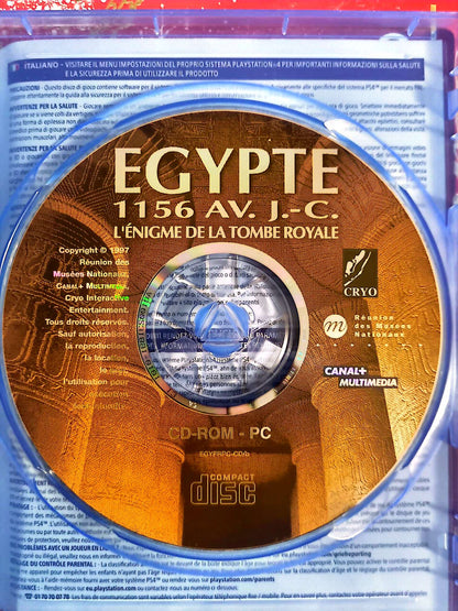 Égypte 1156 av. J.-C. L’Énigme de la Tombe Royale – PC – CD seul sans boîtier – Aventure jeu pc