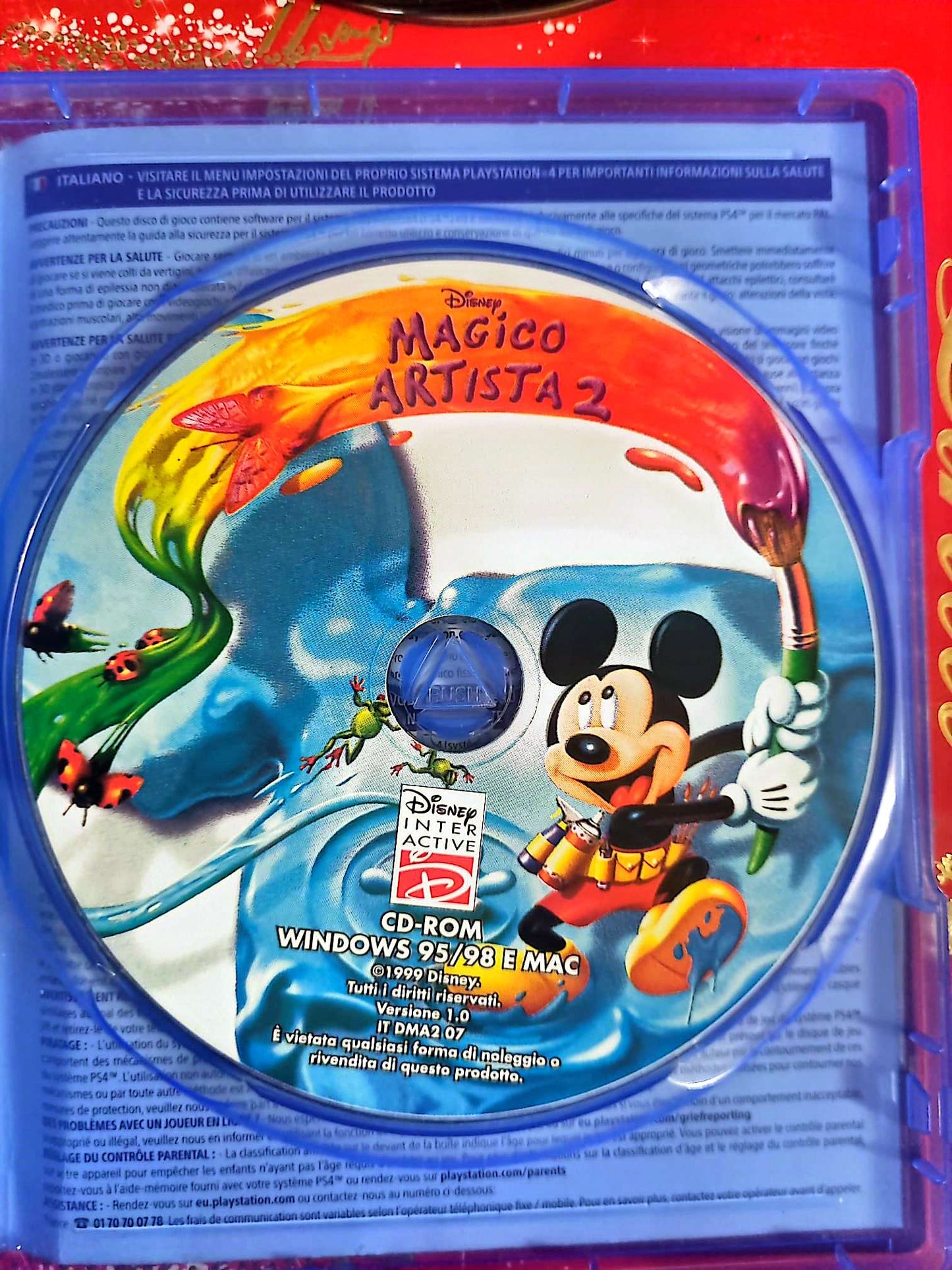Disney Magico Artista 2 – PC – CD seul sans boîtier – Logiciel créatif jeu pc