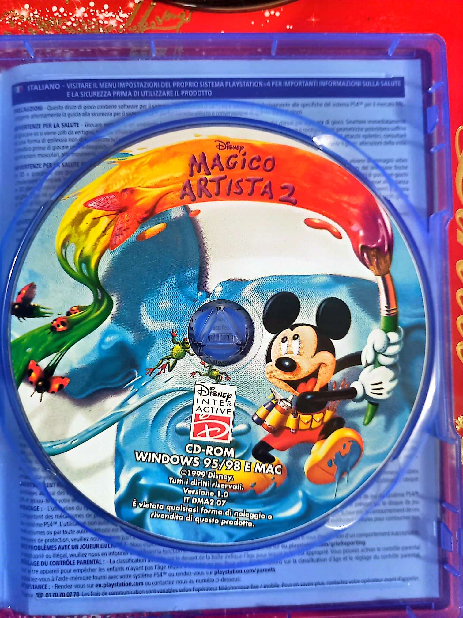 Disney Magico Artista 2 – PC – CD seul sans boîtier – Logiciel créatif jeu pc