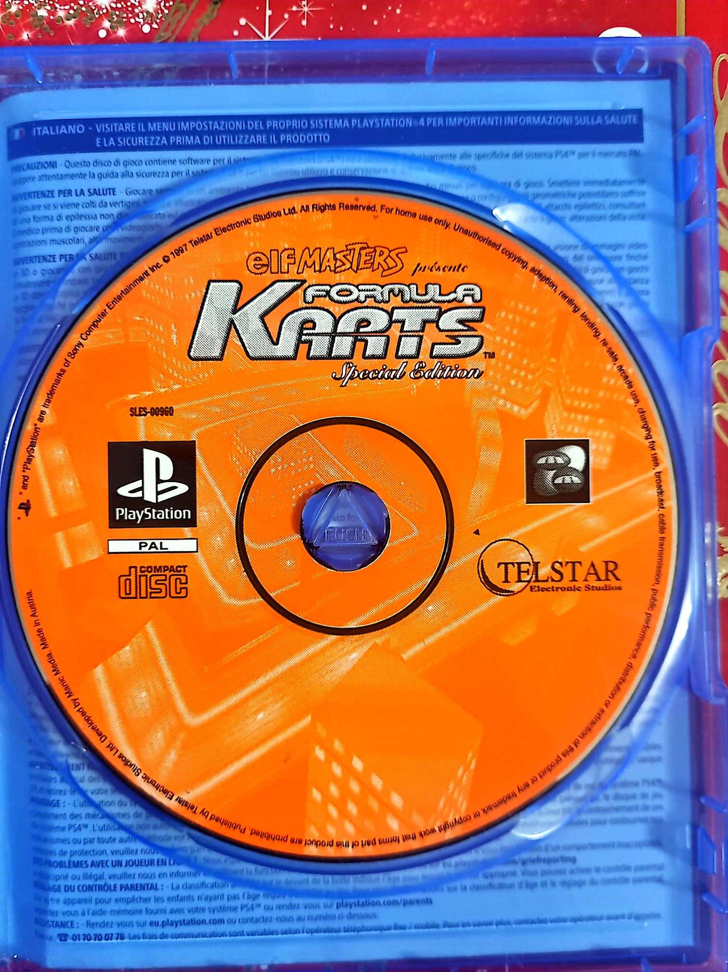 Formula Karts Special Edition – PlayStation – CD seul sans boîtier – Course jeu playstation