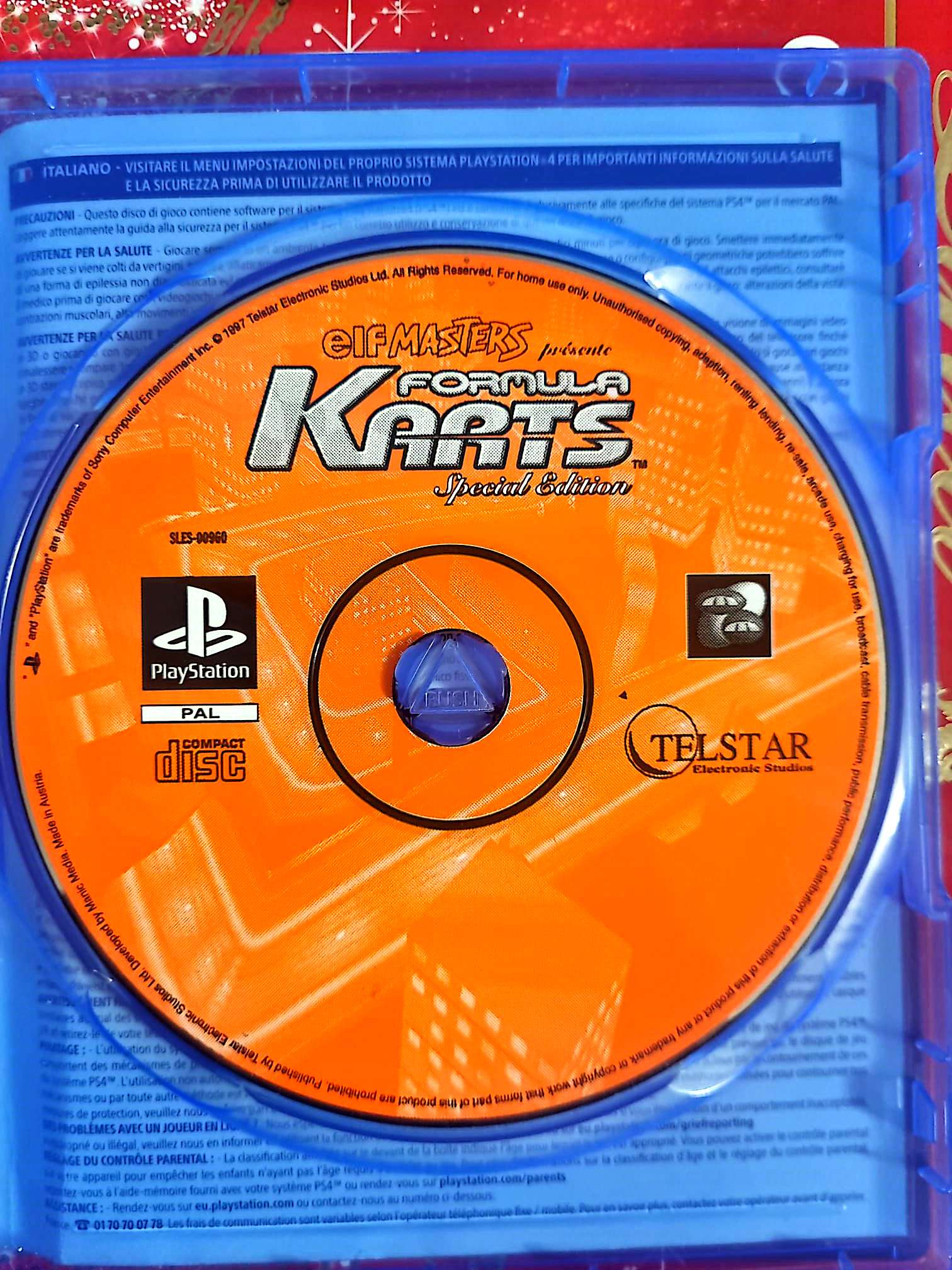 Formula Karts Special Edition – PlayStation – CD seul sans boîtier – Course jeu playstation