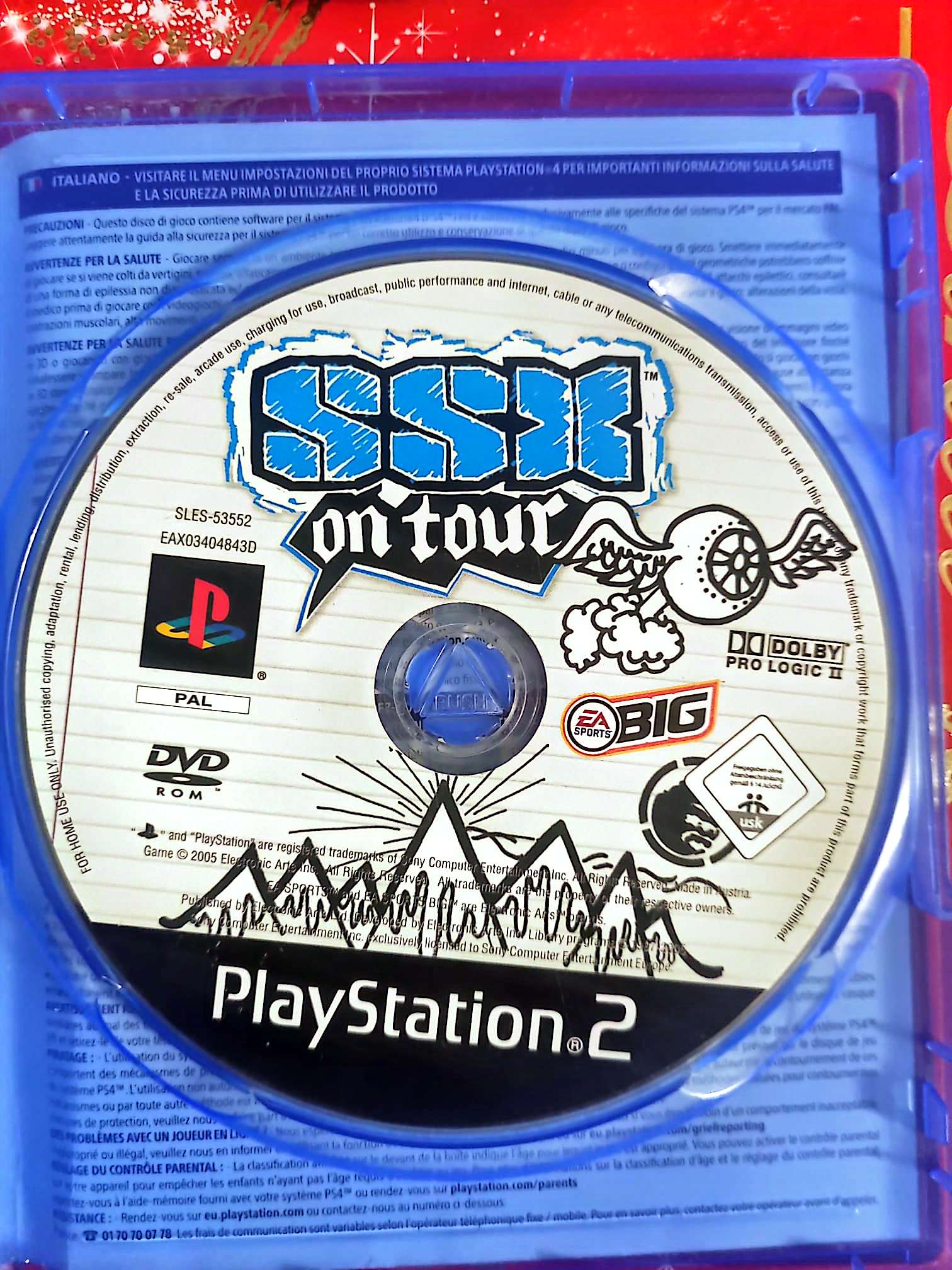 SSX On Tour – PS2 – CD seul sans boîtier – Sports extrêmes jeu ps2