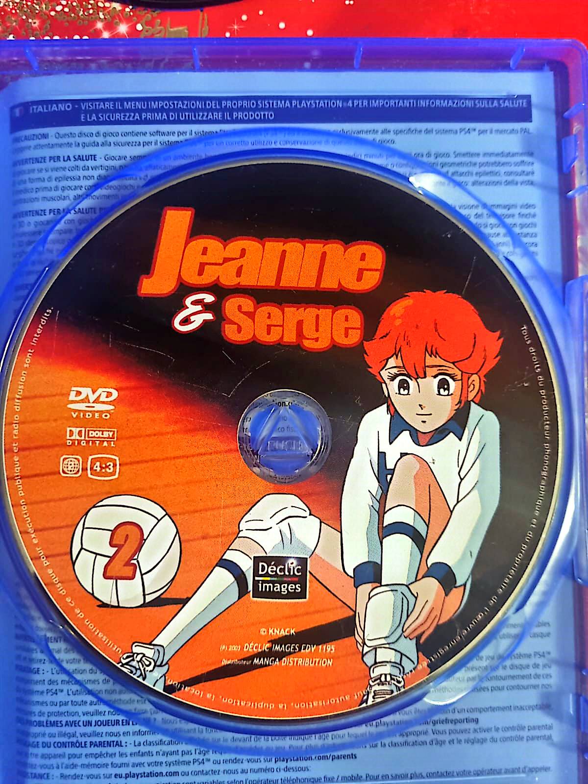 Jeanne & Serge – DVD Vidéo – CD seul sans boîtier – Animation dvd