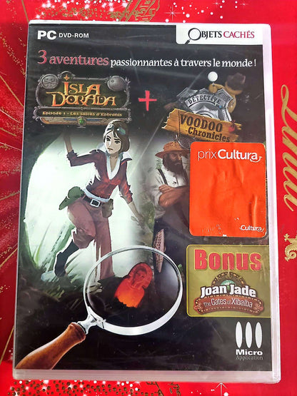 Isia DORADA + Voodoo Chronicles – Jeu PC DVD-ROM – Objets cachés jeu pc