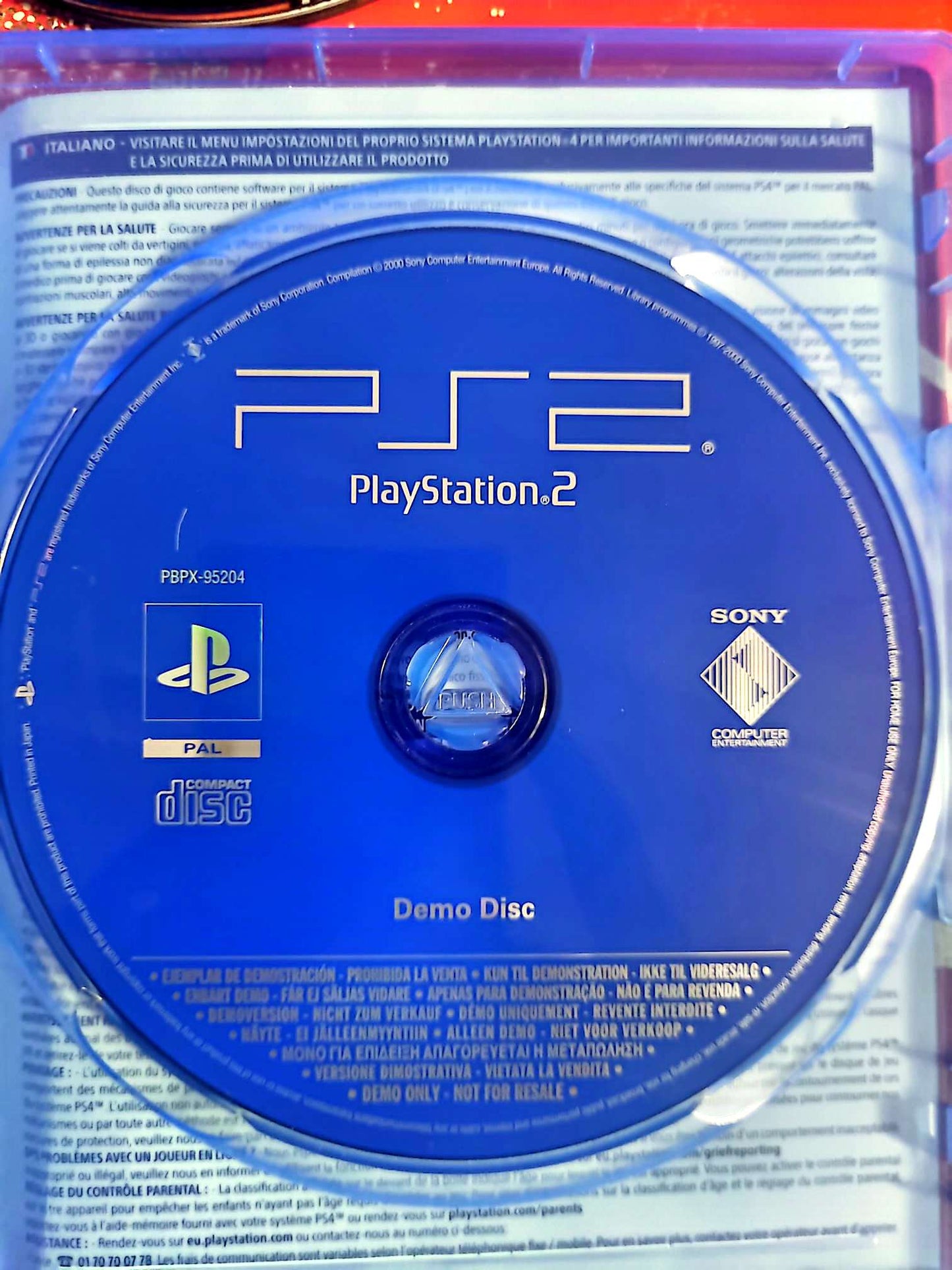 PlayStation 2 Demo Disc – PS2 – CD seul sans boîtier – Démo jeu ps2