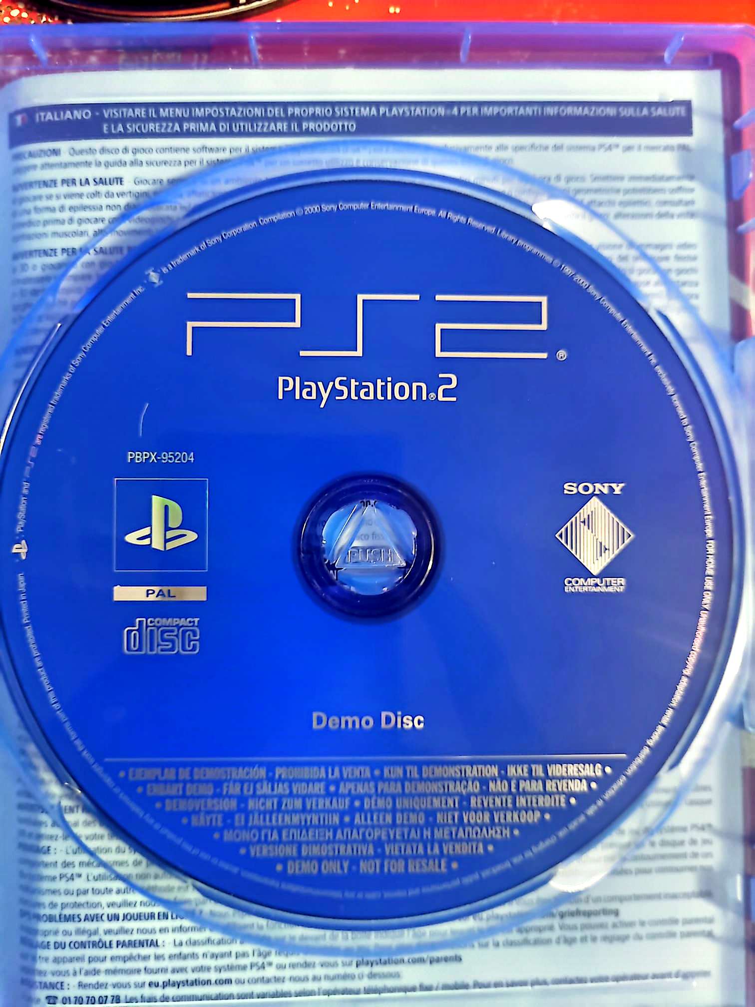 PlayStation 2 Demo Disc – PS2 – CD seul sans boîtier – Démo jeu ps2