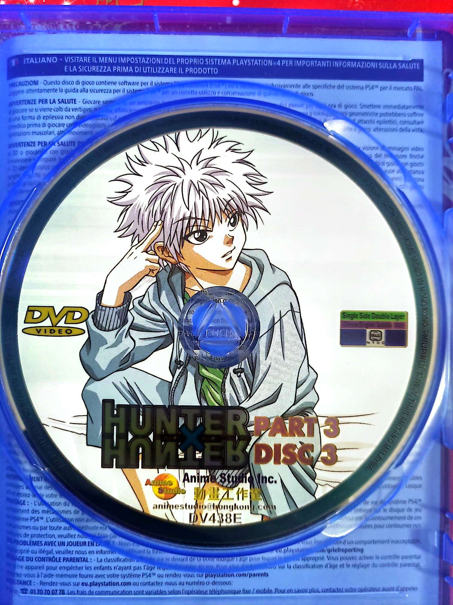Hunter x Hunter – Part 3 Disc 3 – DVD – CD seul sans boîtier – Animation dvd
