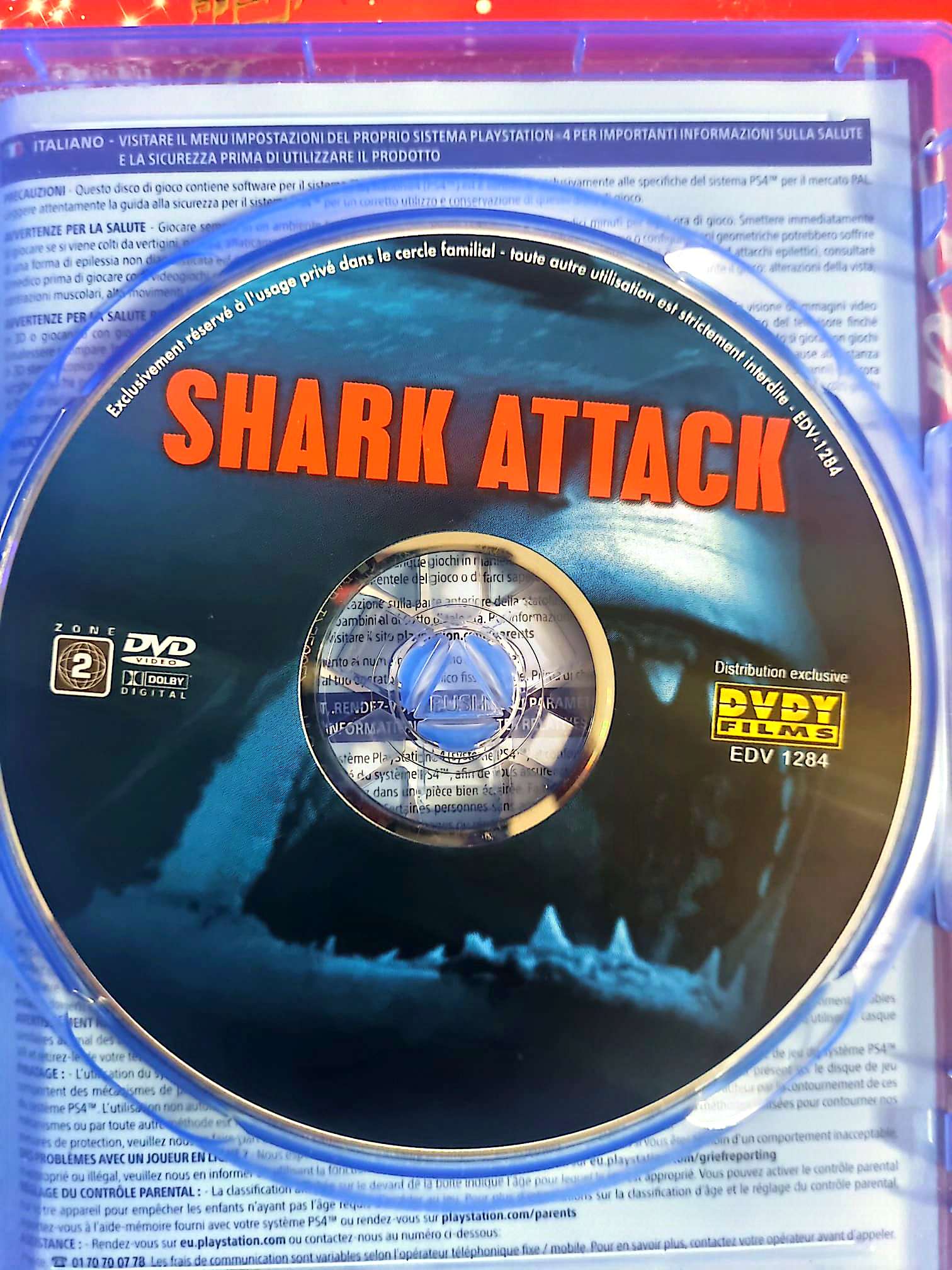 Shark Attack – DVD Vidéo – CD seul sans boîtier – Film dvd