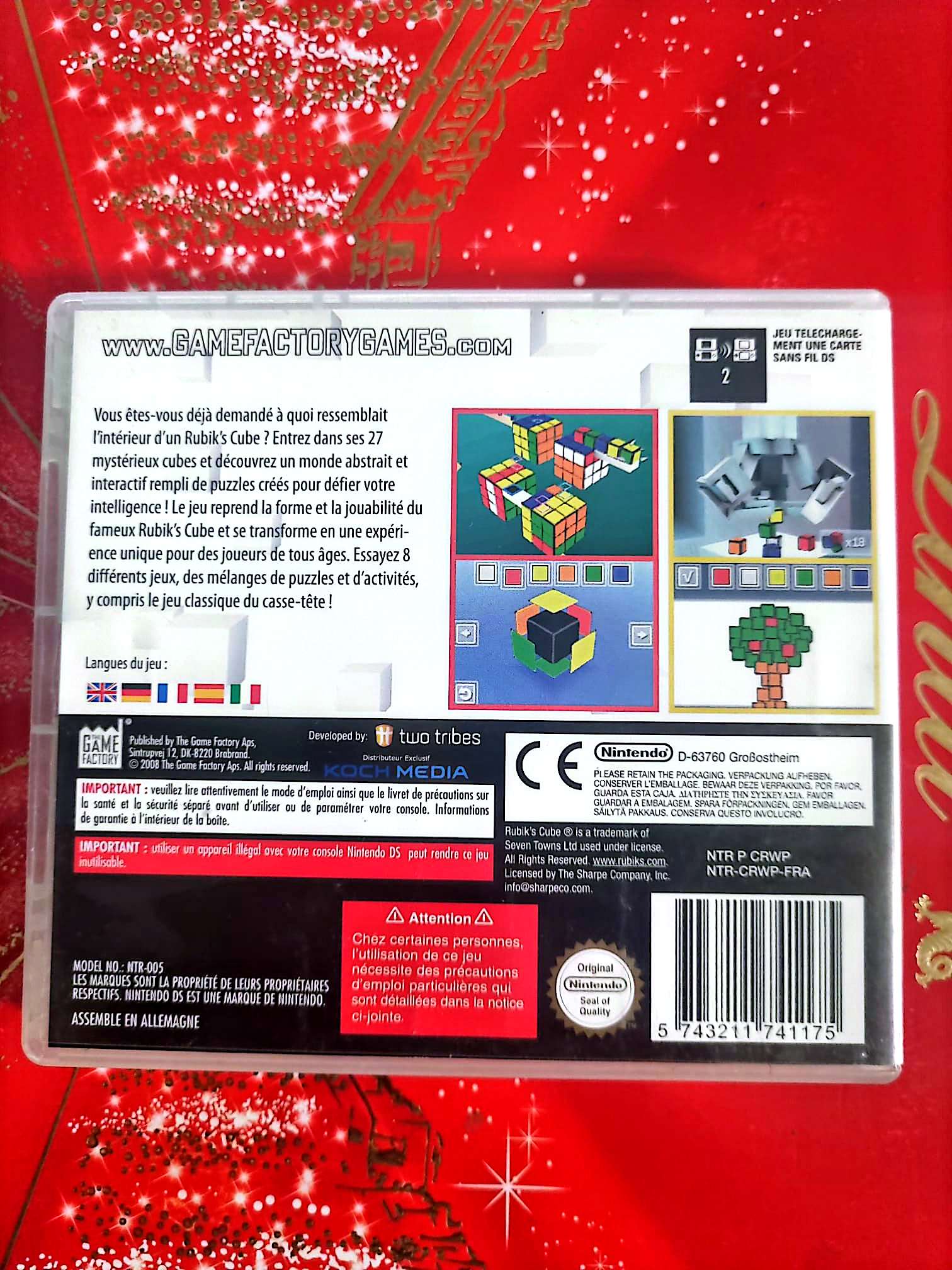 Rubik’s Puzzle World – Jeu Nintendo DS – Jeu de réflexion – PEGI 3 Nintendo DS