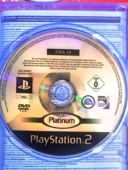 FIFA 10 – PS2 – CD seul sans boîtier – Jeu de football jeu ps2