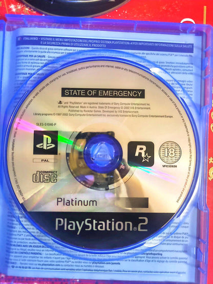 State of Emergency – PS2 – CD seul sans boîtier – Action jeu ps2