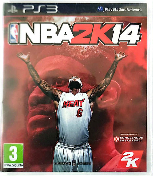 NBA 2K14 – PS3 – Basketball NBA & EuroLeague – 2K Sports – LeBron James – Version Française