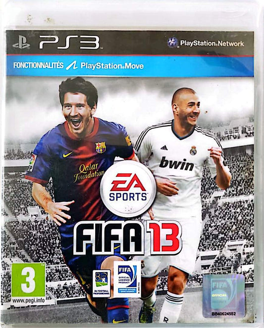 FIFA 13 – PS3 – Jeu Football – EA Sports – Messi & Benzema – Version Française