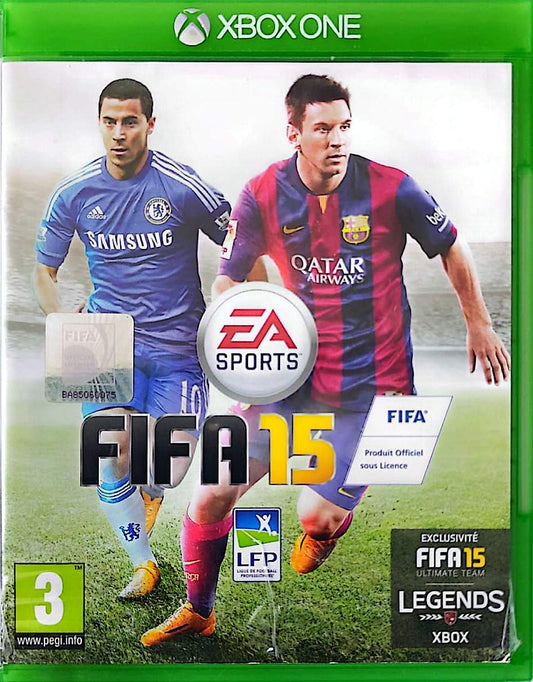 FIFA 15 – Xbox One – Jeu Football – EA Sports – Messi & Hazard – Version Française