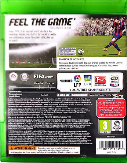 FIFA 15 – Xbox One – Jeu Football – EA Sports – Messi & Hazard – Version Française