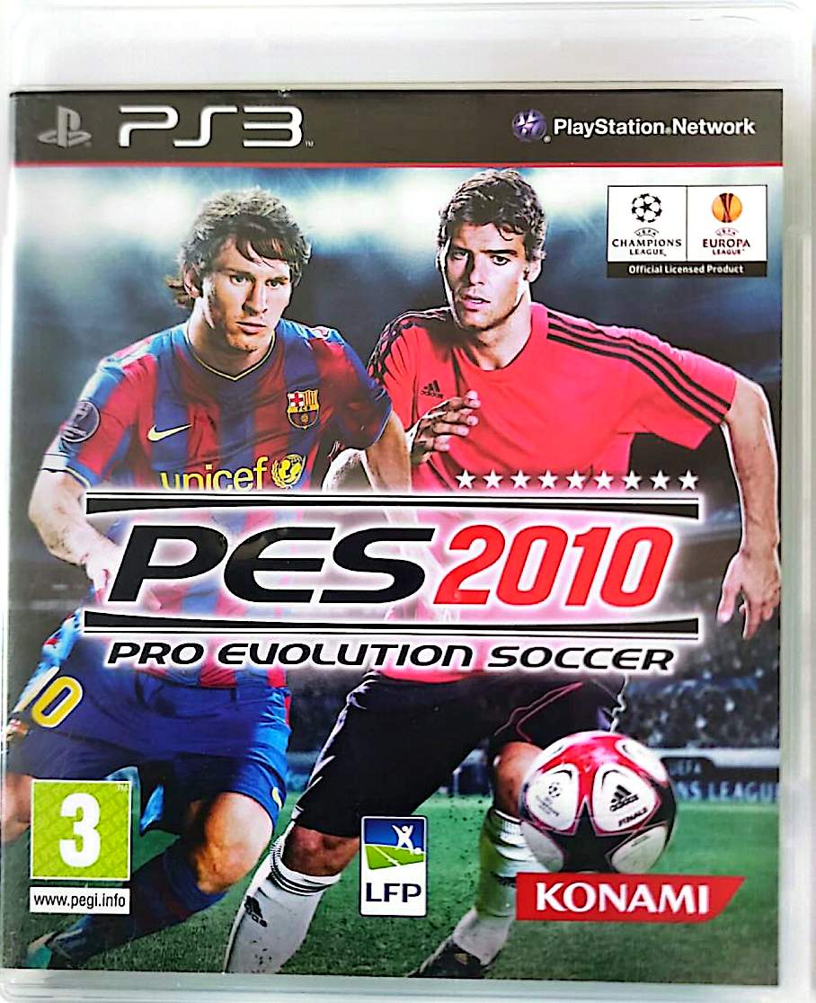 PES 2010 Pro Evolution Soccer PS3 PlayStation 3 Jeu Vidéo Football UEFA Champions League Version Française
