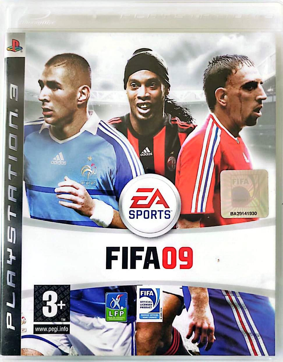FIFA 09 PS3 PlayStation 3 Jeu Vidéo Football EA Sports Version Française Ligue 1 Bundesliga Premier League