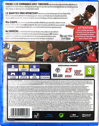 NBA 2K19 – PS4 – Basketball – 2K Sports – Giannis Antetokounmpo – Version Française