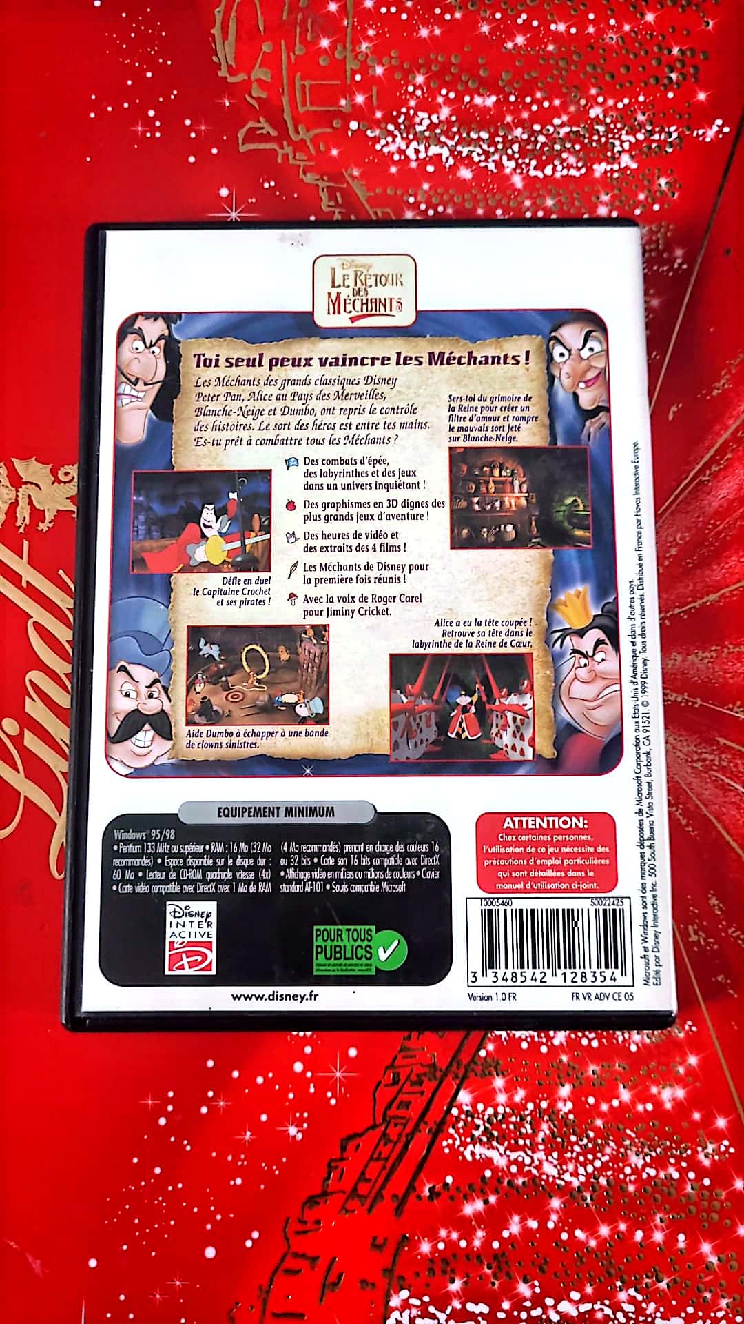 Jeu vidéo PC : Disney Classiques le retour des méchants