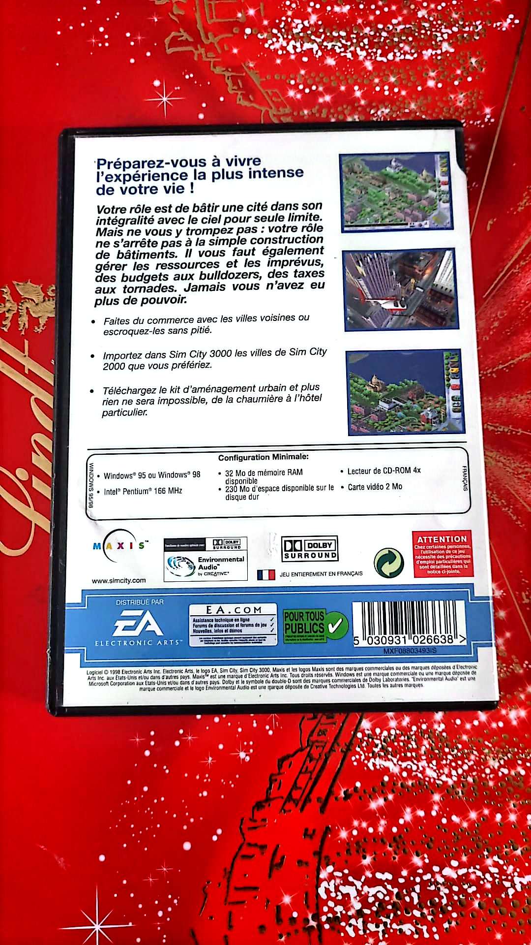 Jeu vidéo PC : EA classics sim city 3000