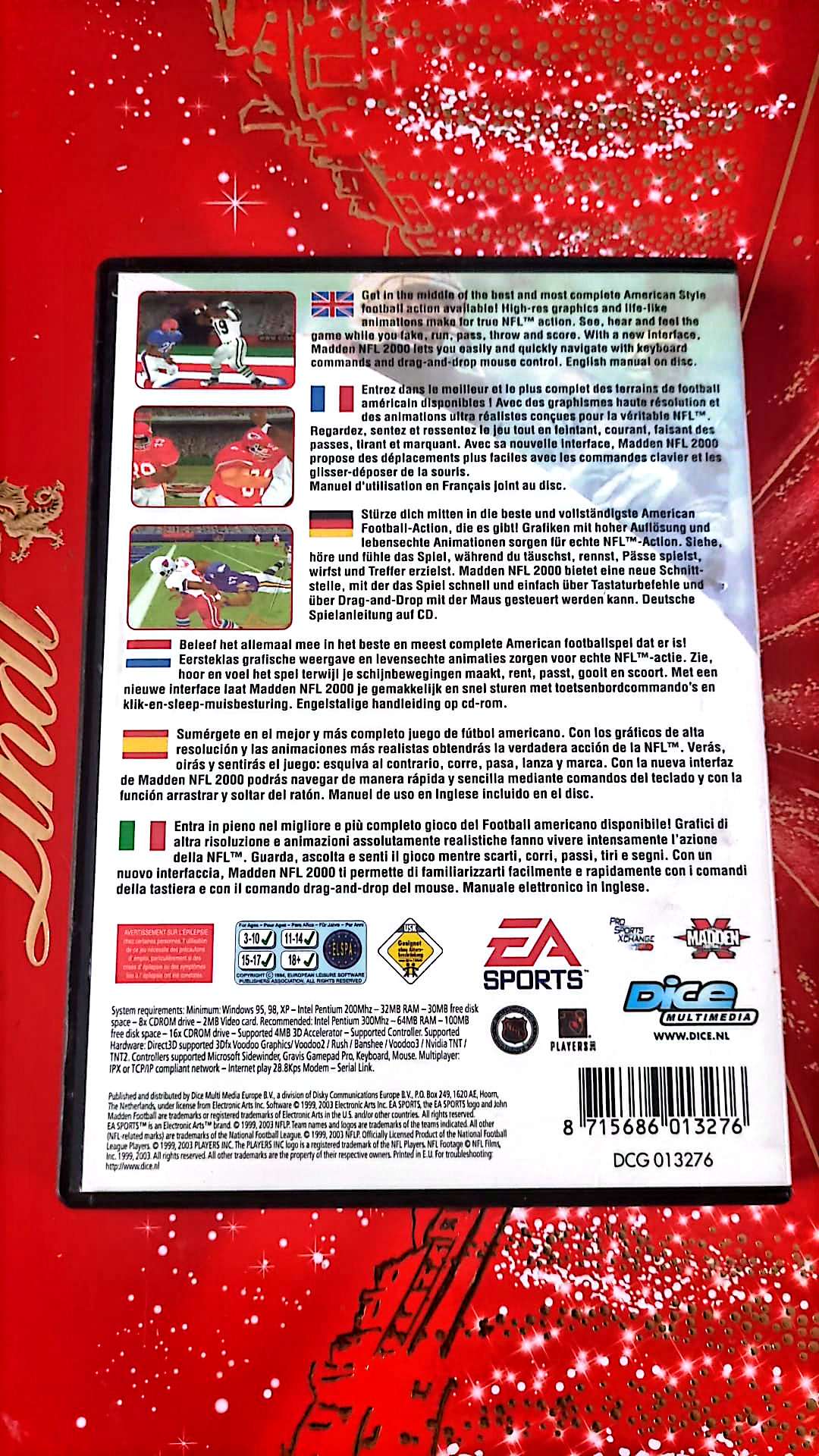 Jeu vidéo PC : EA sports Madden 2000