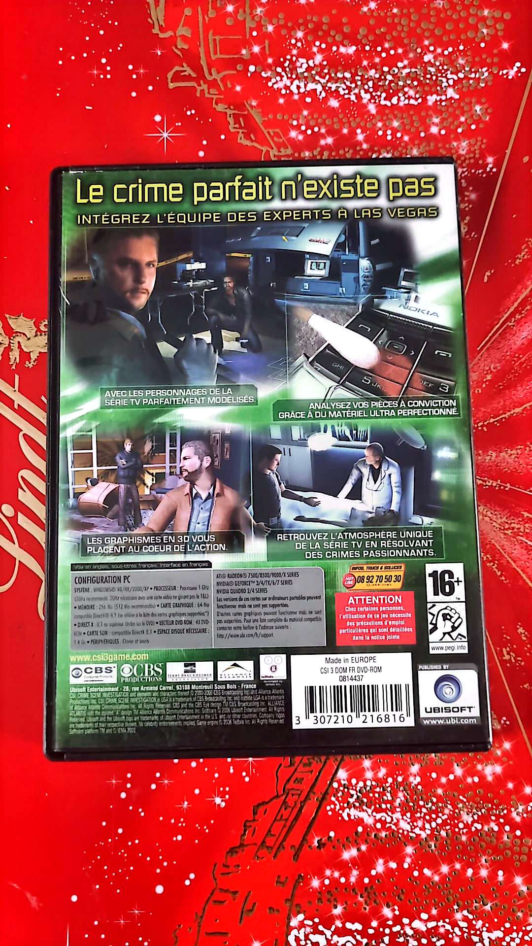 Jeu vidéo PC : Les experts las Vegas Crimes En série