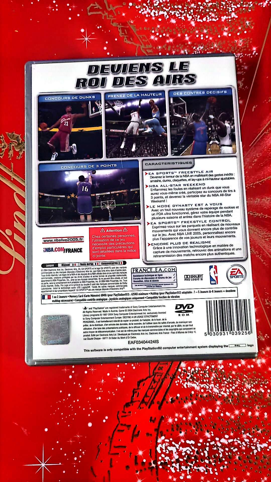 Jeu vidéo PS2 : EA sports NBA Live 2005