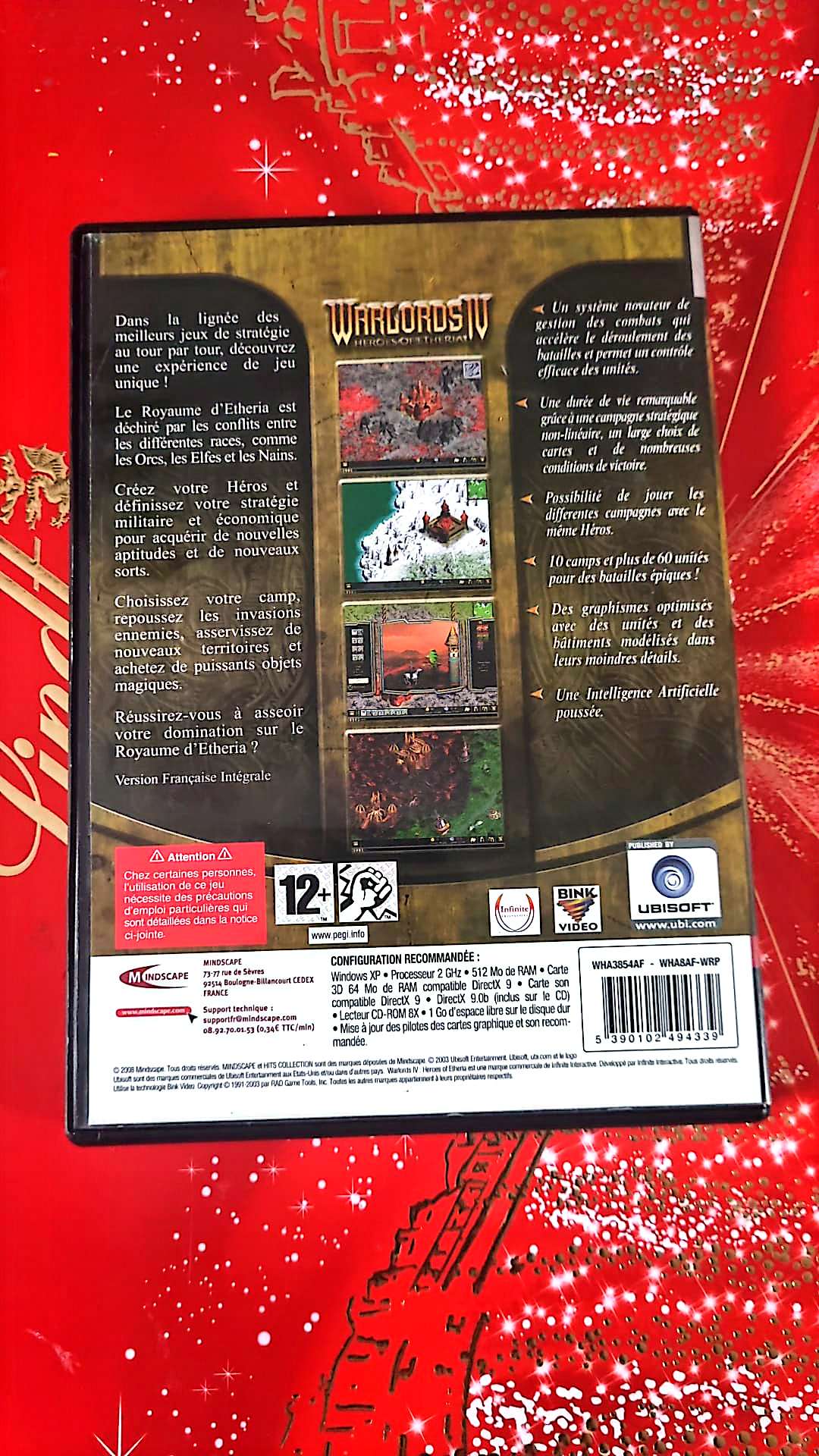 Jeu vidéo PC : warlords IV Heroes of etheria