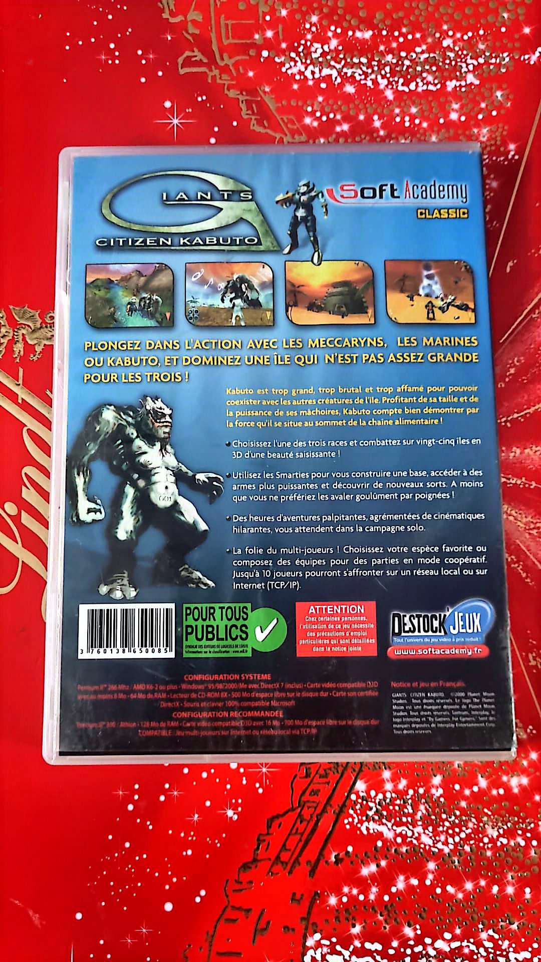 Jeu vidéo PC : soft academy classic Giants citizen kabuto