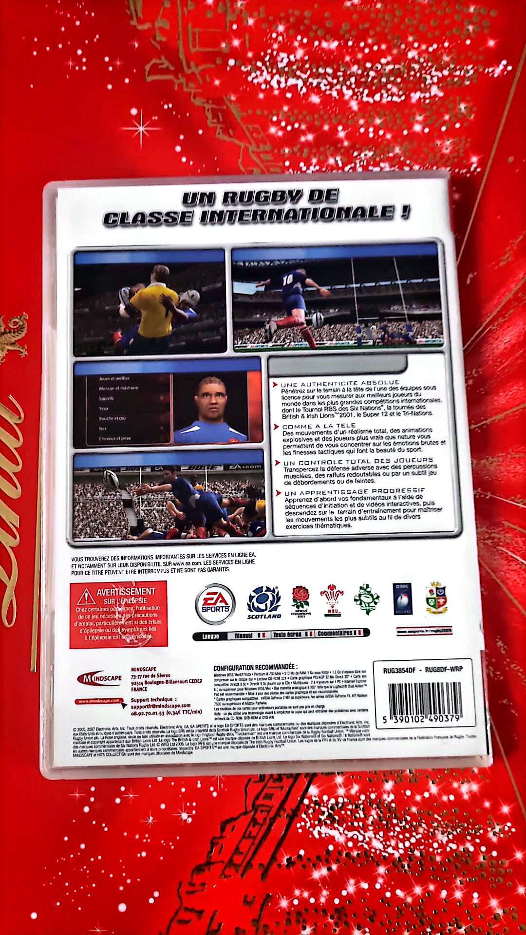 Jeu vidéo PC : EA sports rugby 2005