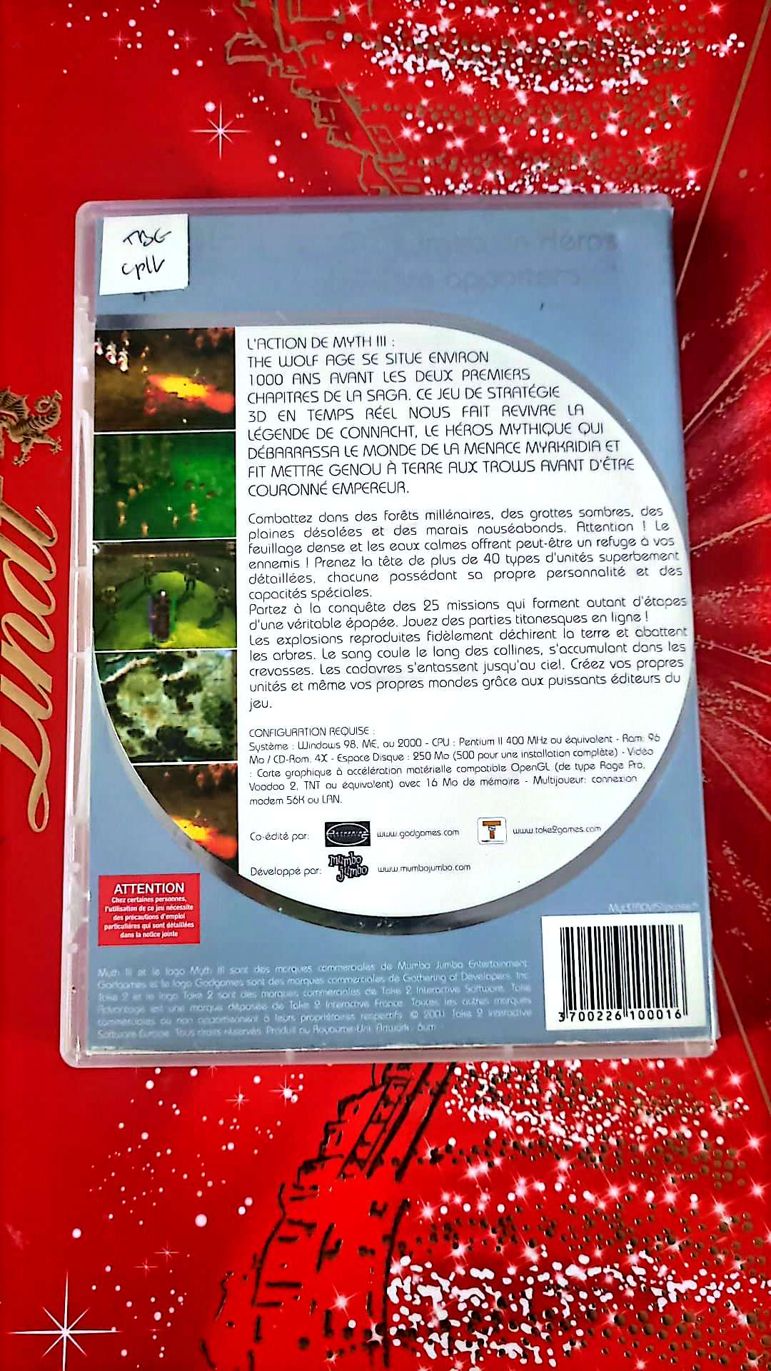 Jeu vidéo PC : myth III l'Âge du Loup