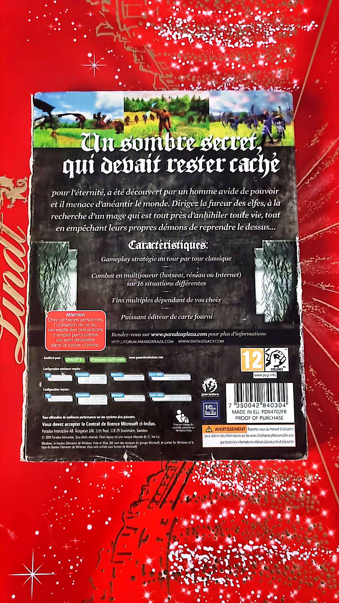 Jeu vidéo PC : elven legacy