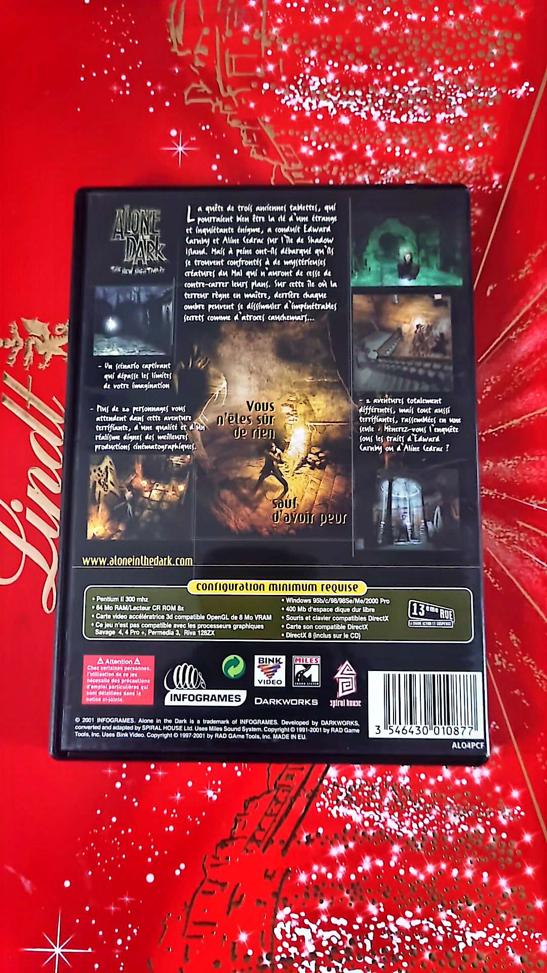 Jeu vidéo PC : alone in the dark the New nightmare